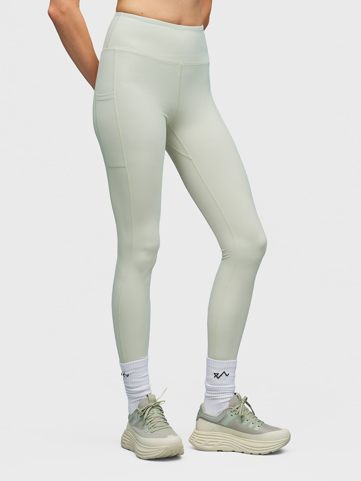 Twentyfour Flow Active Tights D Støvet Mint