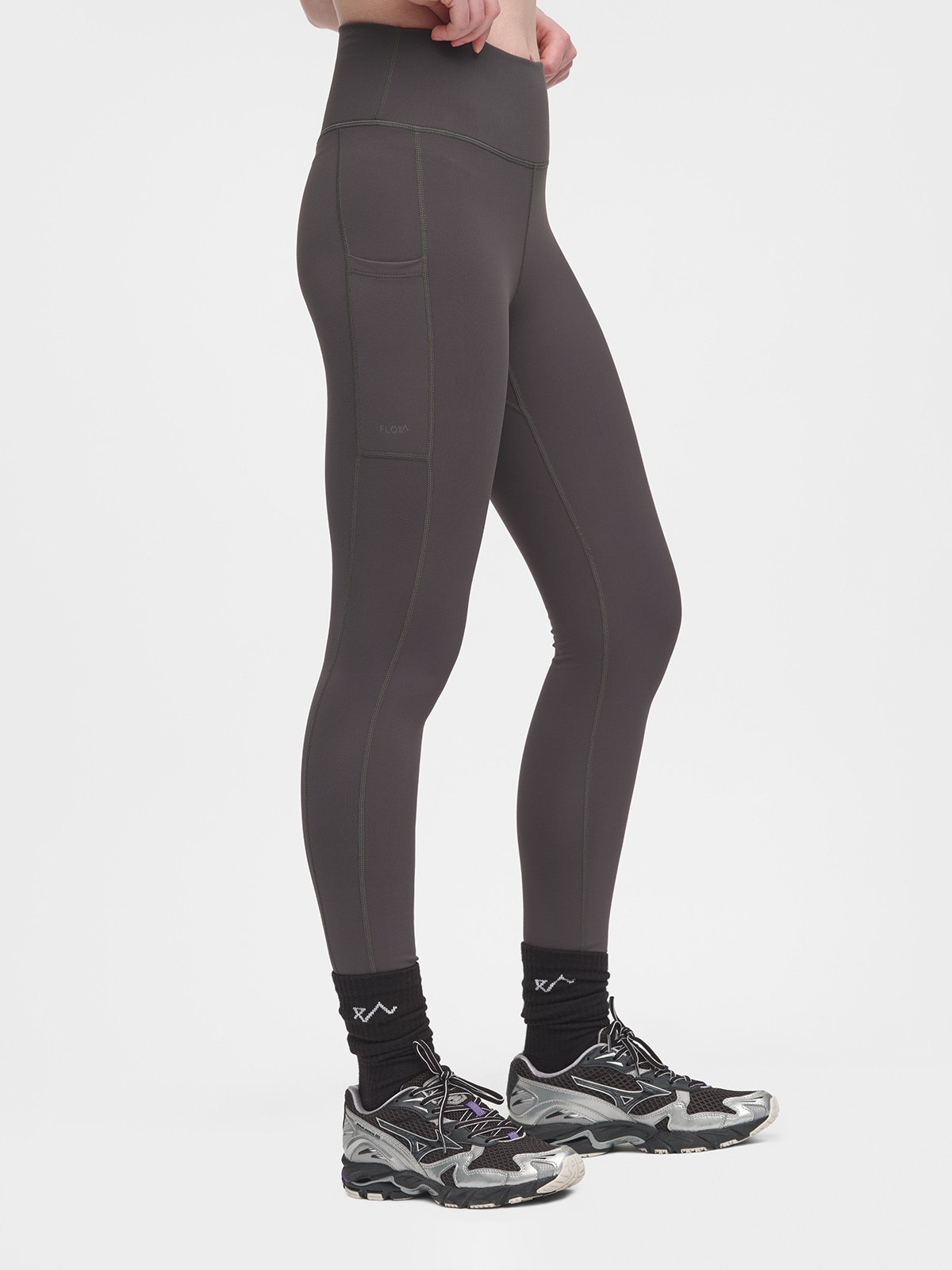 Twentyfour Flow Warm Tights D Antrasitt