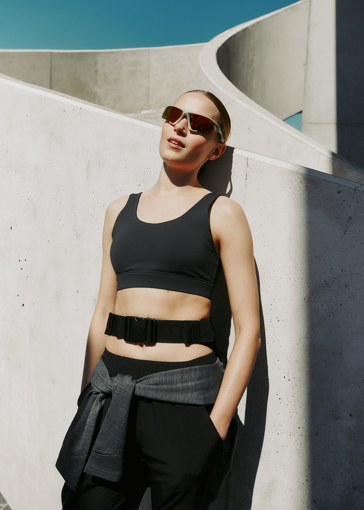 Twentyfour Flow Sportsbra D Antrasitt