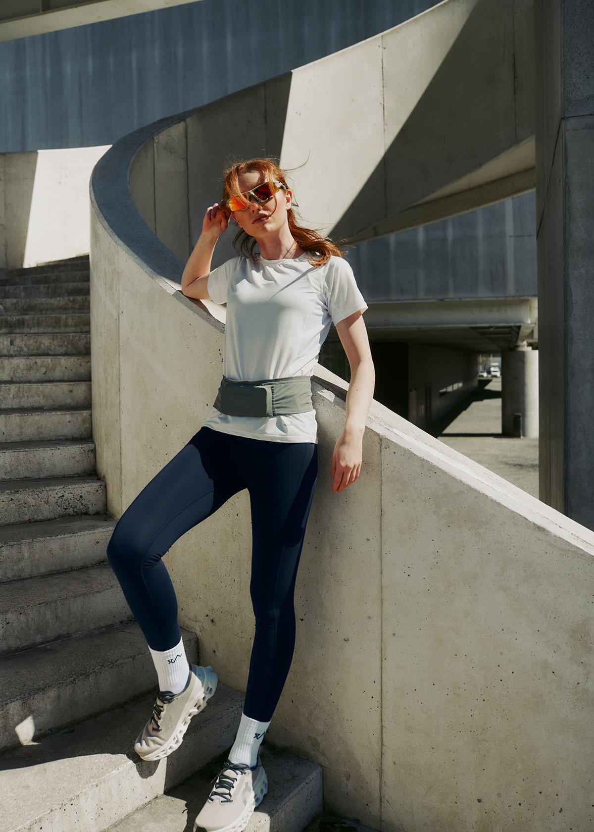 Twentyfour Flow Active Tee D Hvit