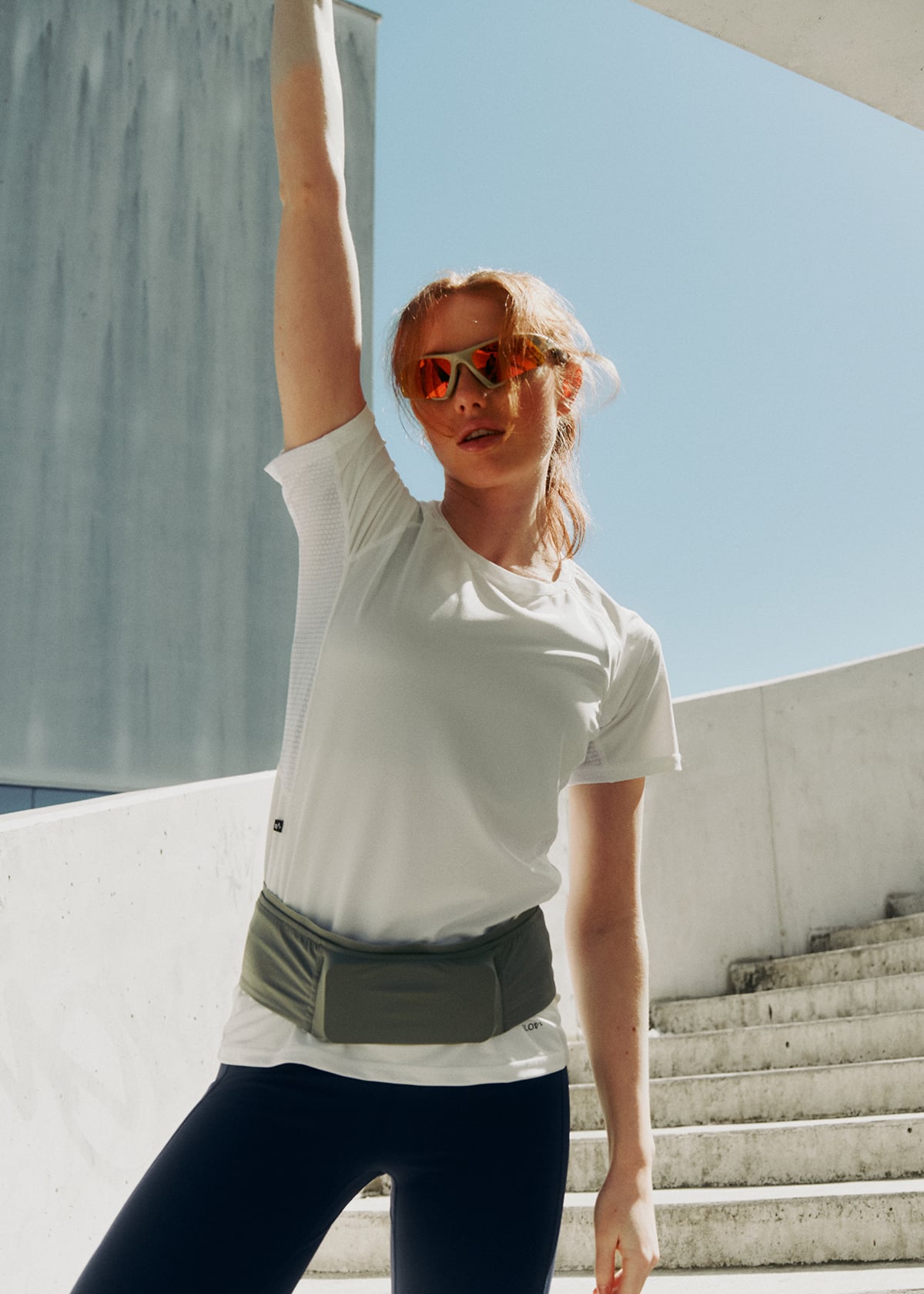 Twentyfour Flow Active Tee D Hvit