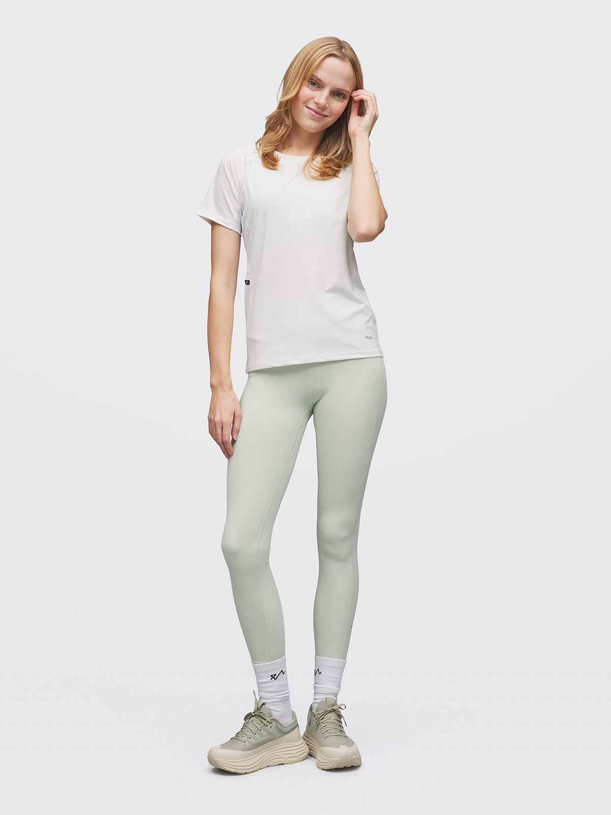 Twentyfour Flow Active Tee D Hvit