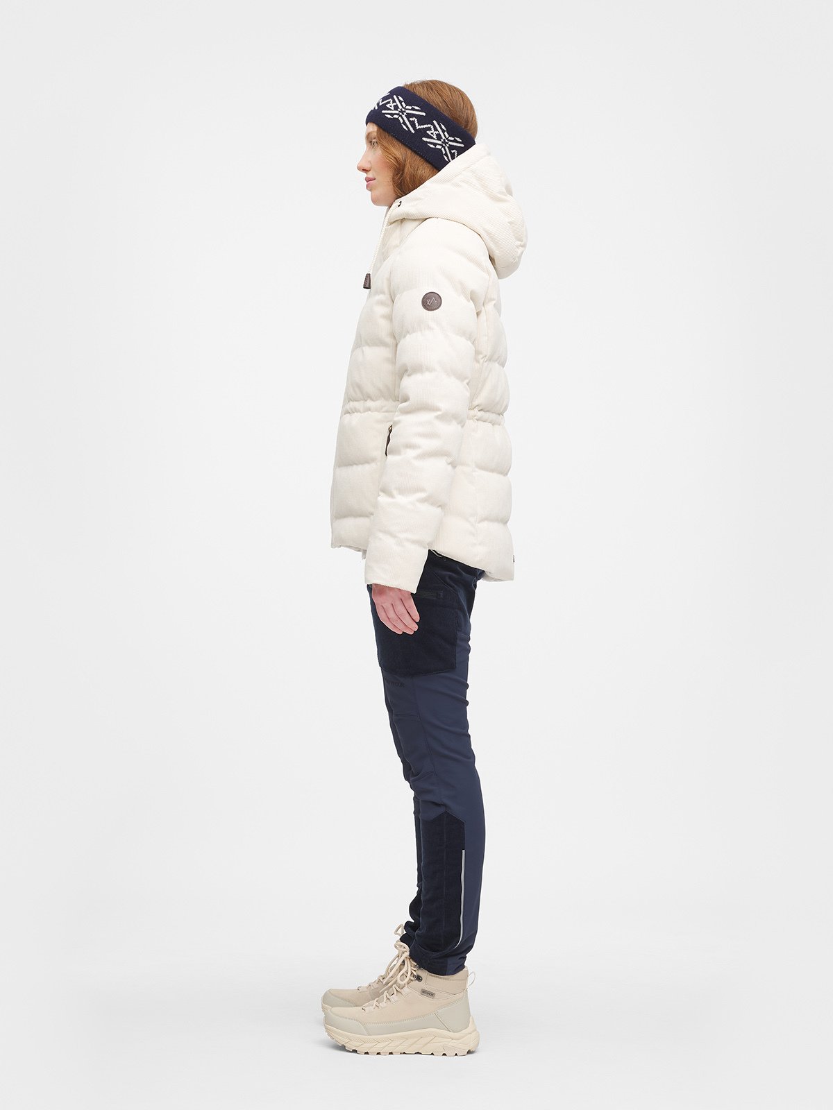 Twentyfour Legacy Clomax Cord Jakke D Gråhvit