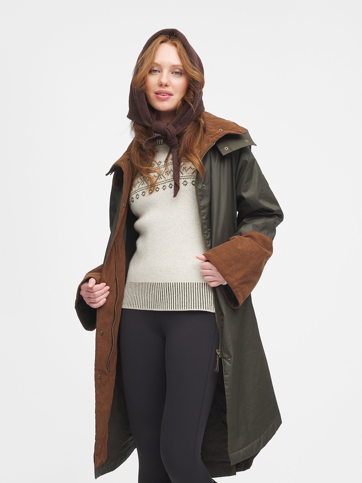 Twentyfour Legacy Nanna Kåpe D Mørk Oliven