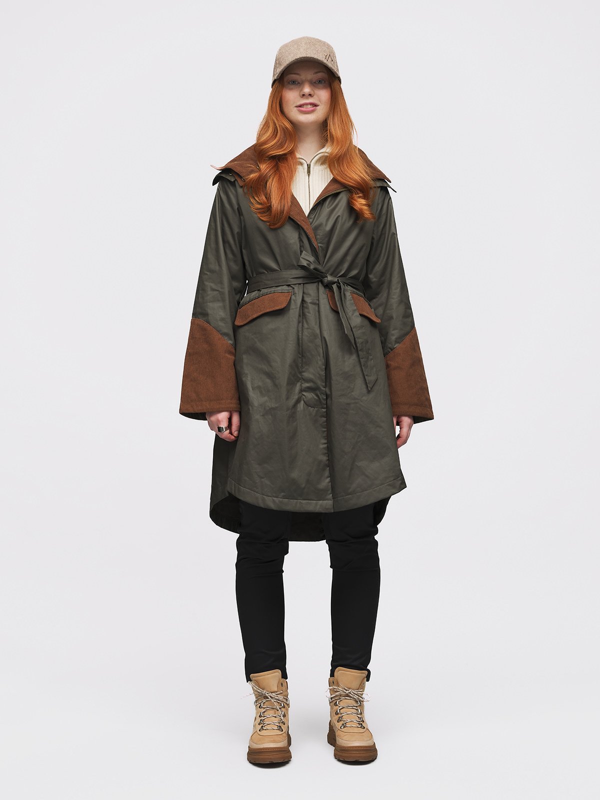 Twentyfour Legacy Nanna Kåpe D Mørk Oliven