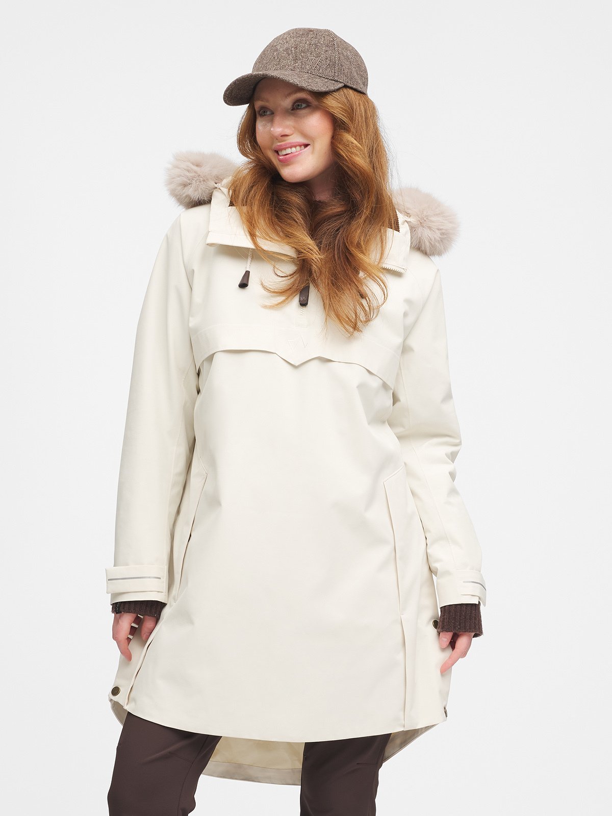 Twentyfour Legacy Saga Shell Anorak D Gråhvit