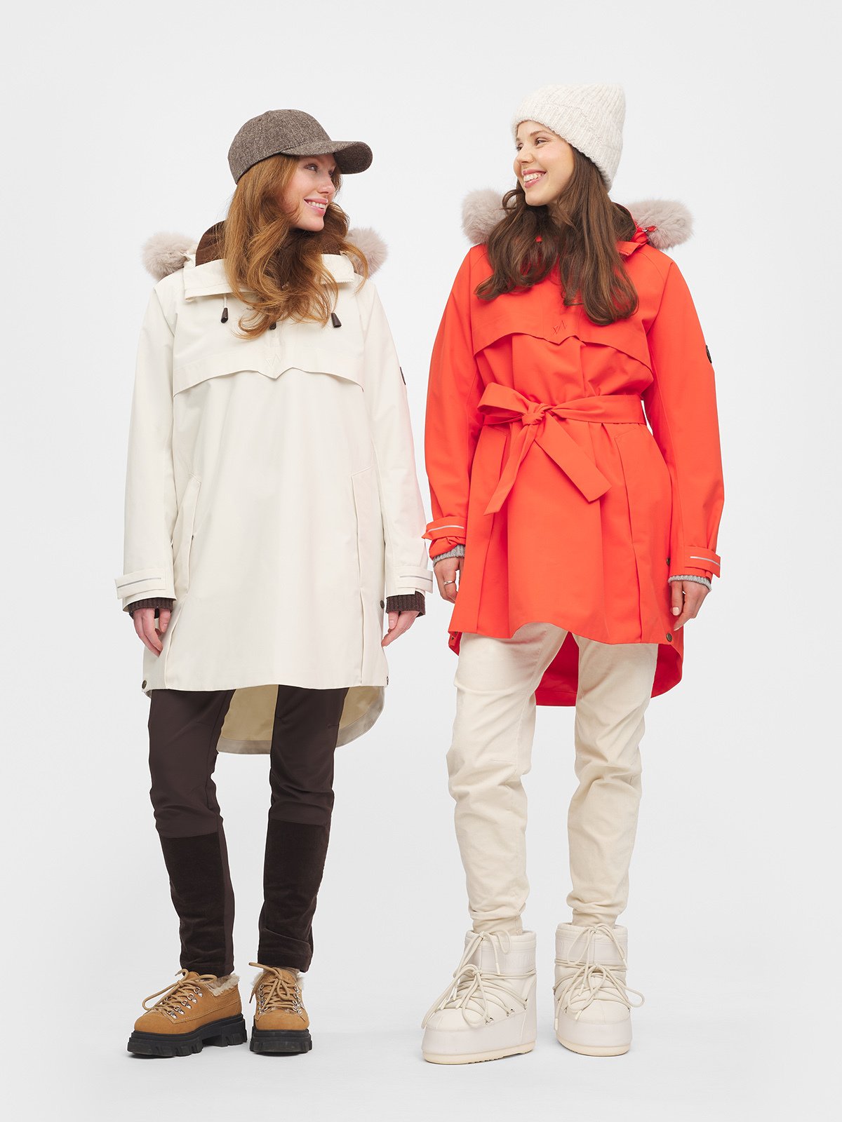 Twentyfour Legacy Saga Shell Anorak D Gråhvit