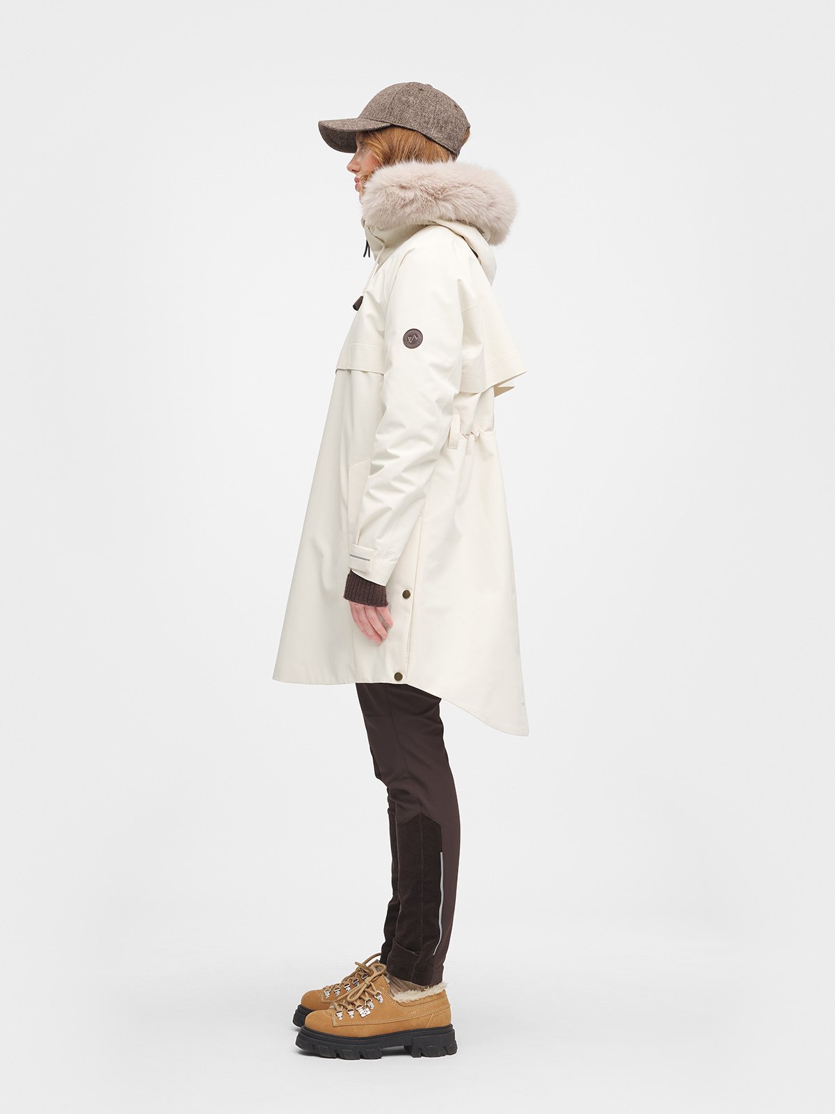 Twentyfour Legacy Saga Shell Anorak D Gråhvit
