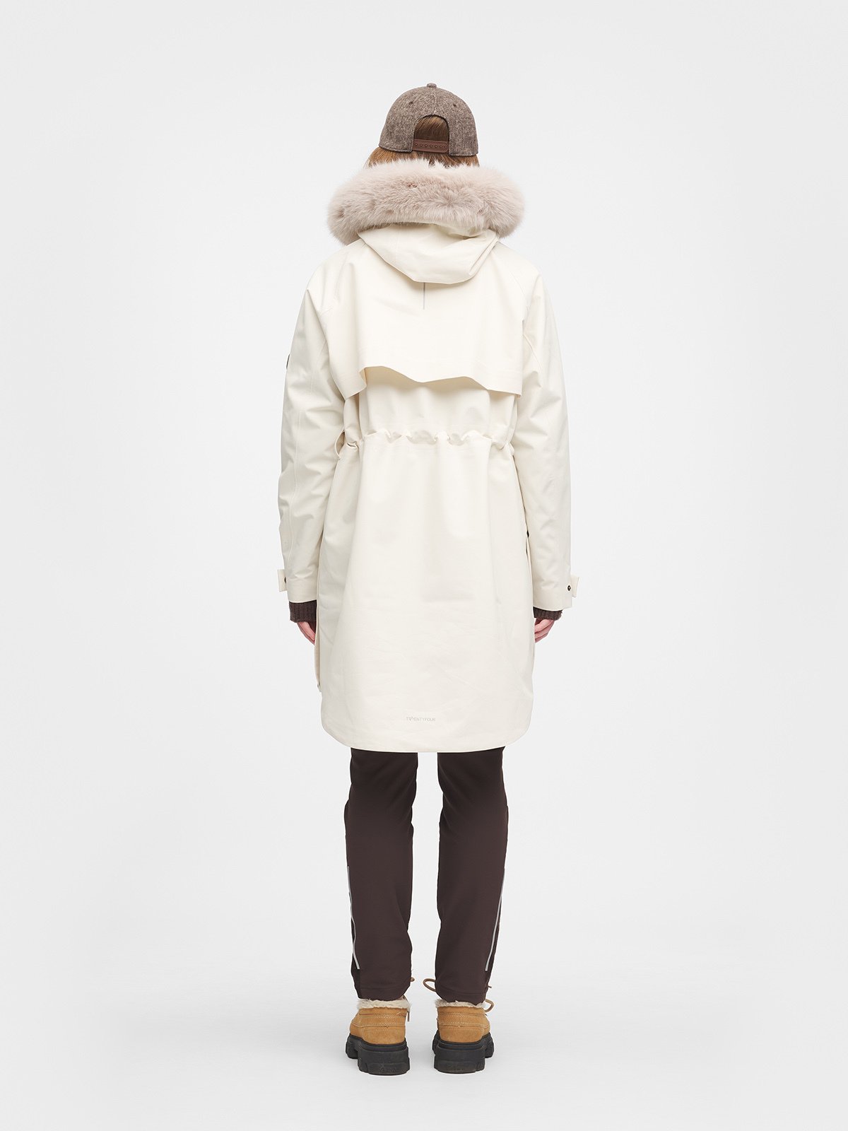 Twentyfour Legacy Saga Shell Anorak D Gråhvit
