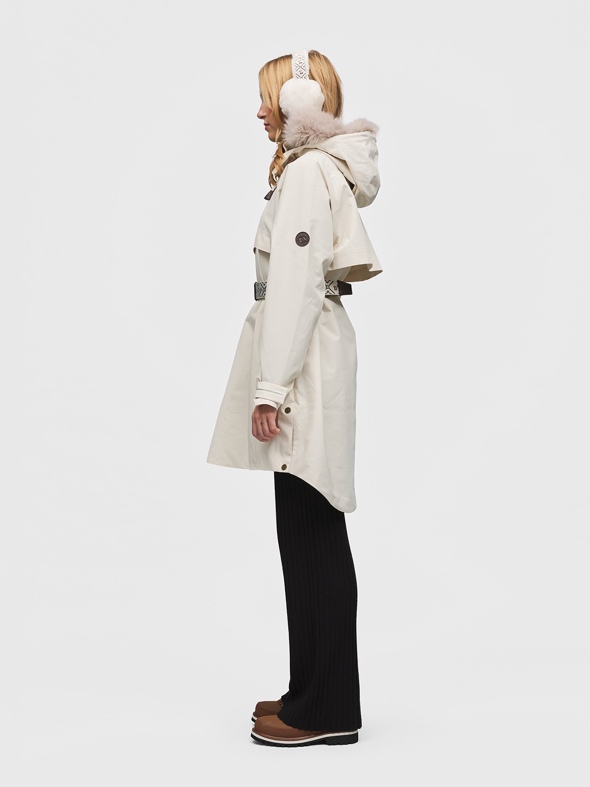 Twentyfour Legacy Saga Shell Anorak D Gråhvit