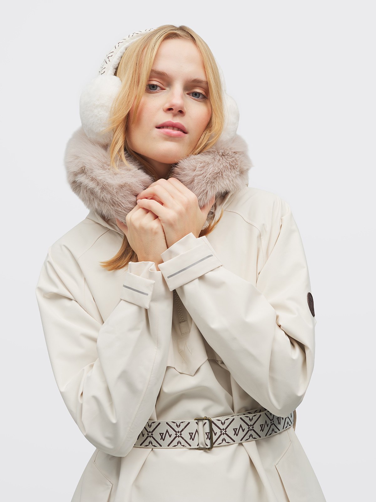 Twentyfour Legacy Saga Shell Anorak D Gråhvit