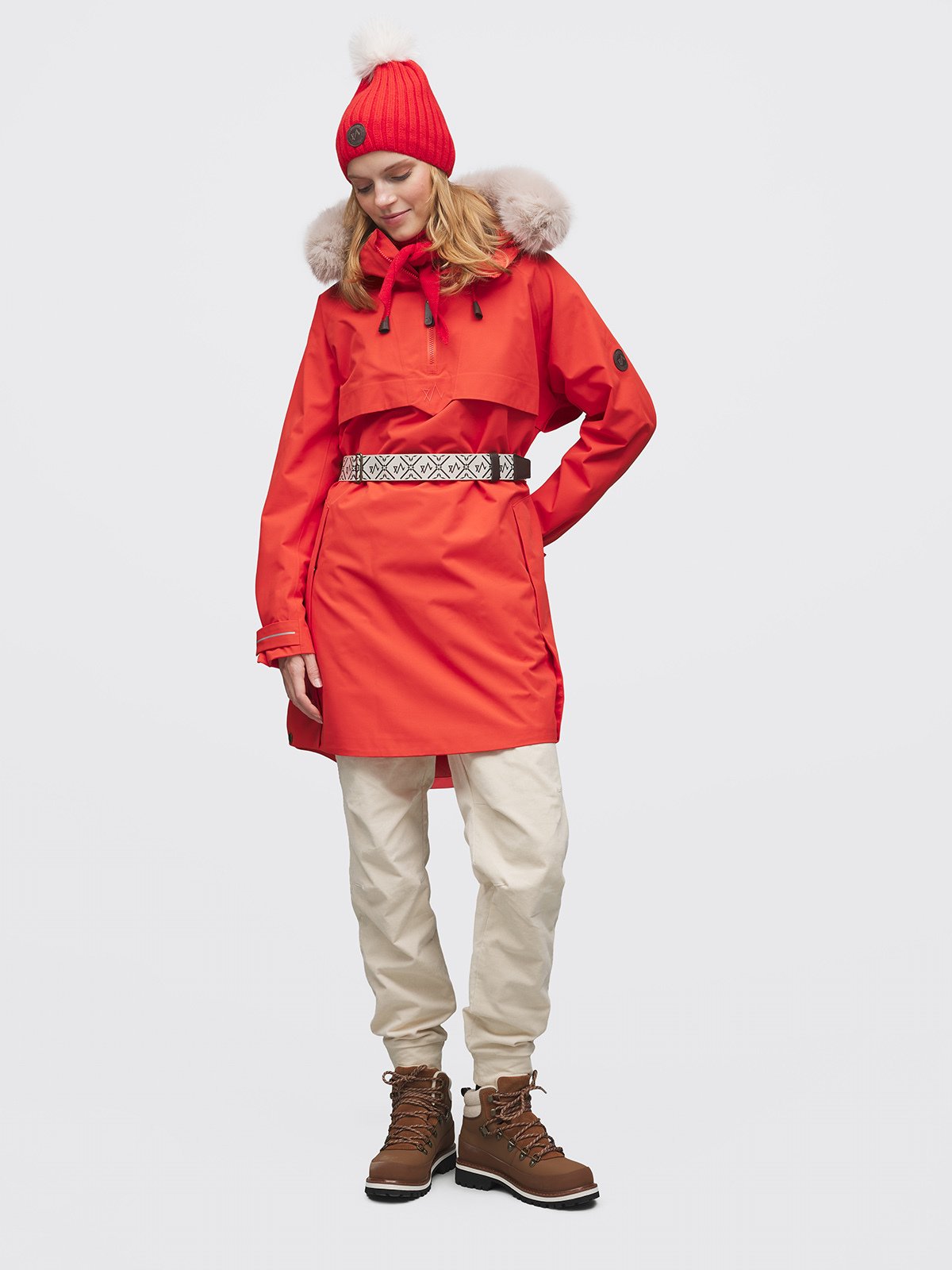 Twentyfour Legacy Saga Shell Anorak D Klar Rød