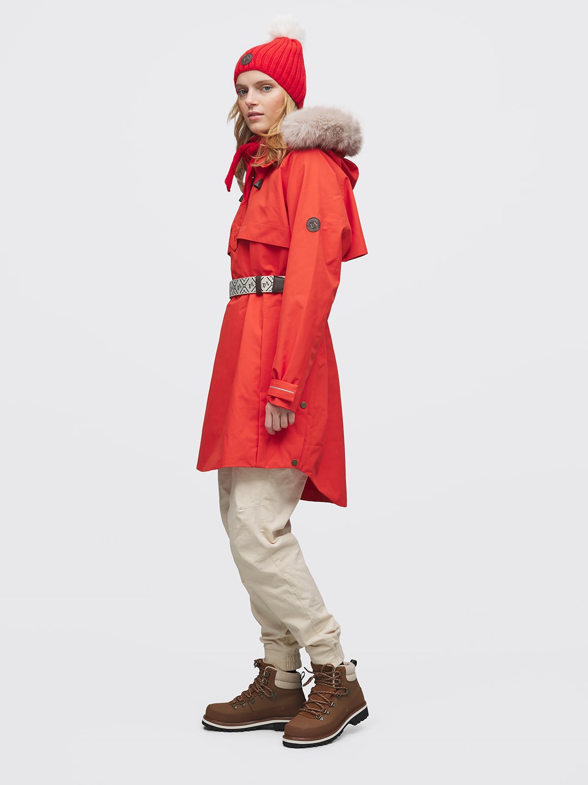 Twentyfour Legacy Saga Shell Anorak D Klar Rød