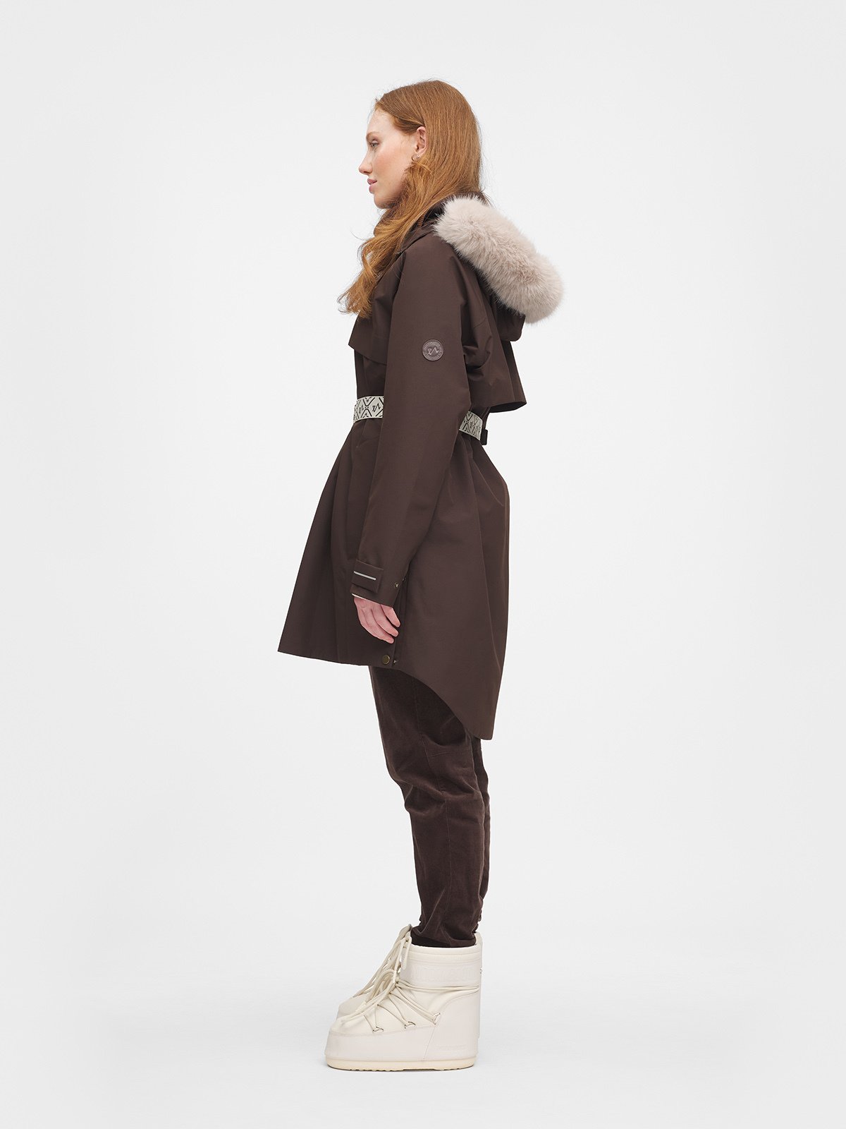 Twentyfour Legacy Saga Shell Anorak D Mørk Brun
