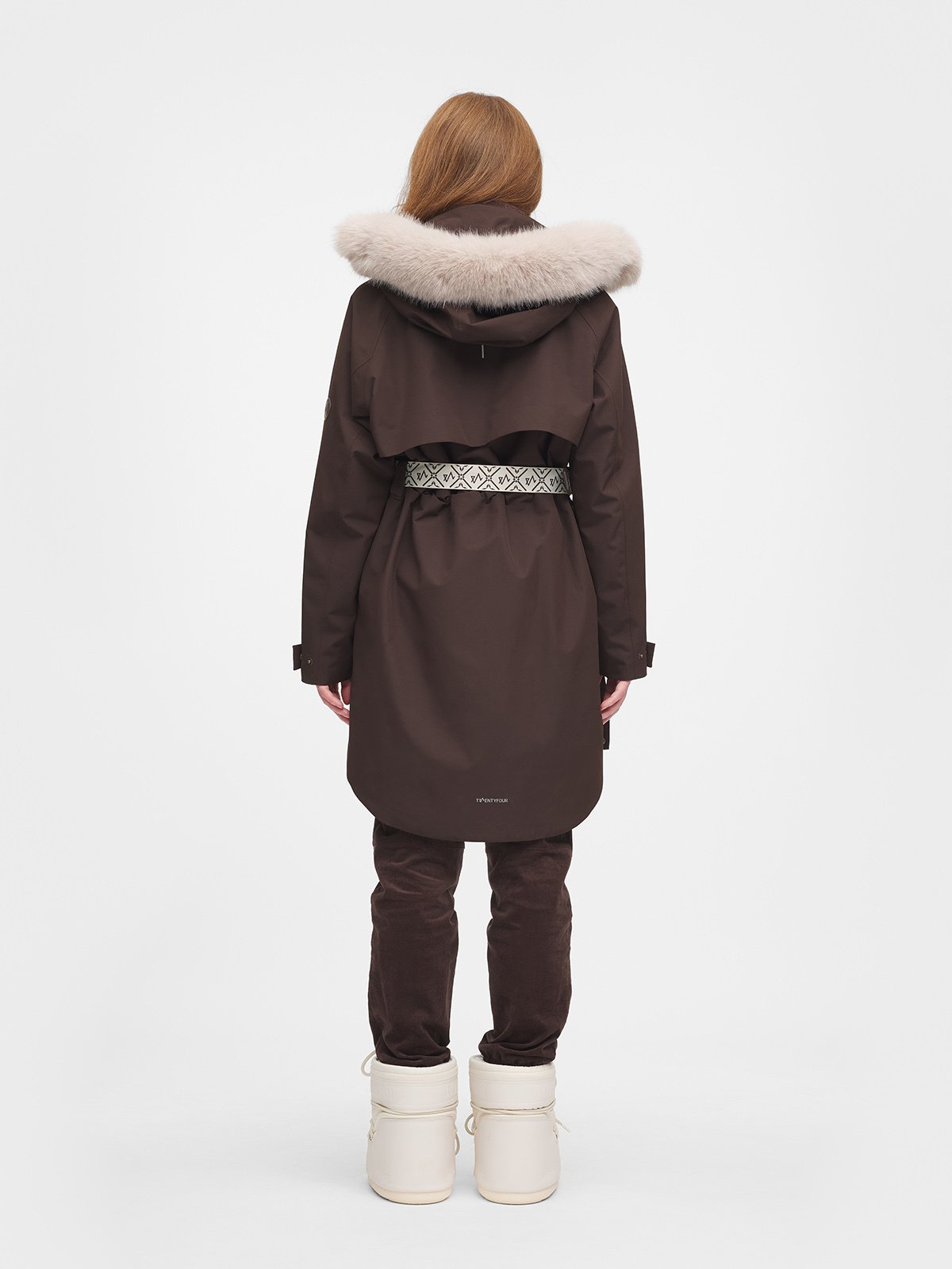 Twentyfour Legacy Saga Shell Anorak D Mørk Brun