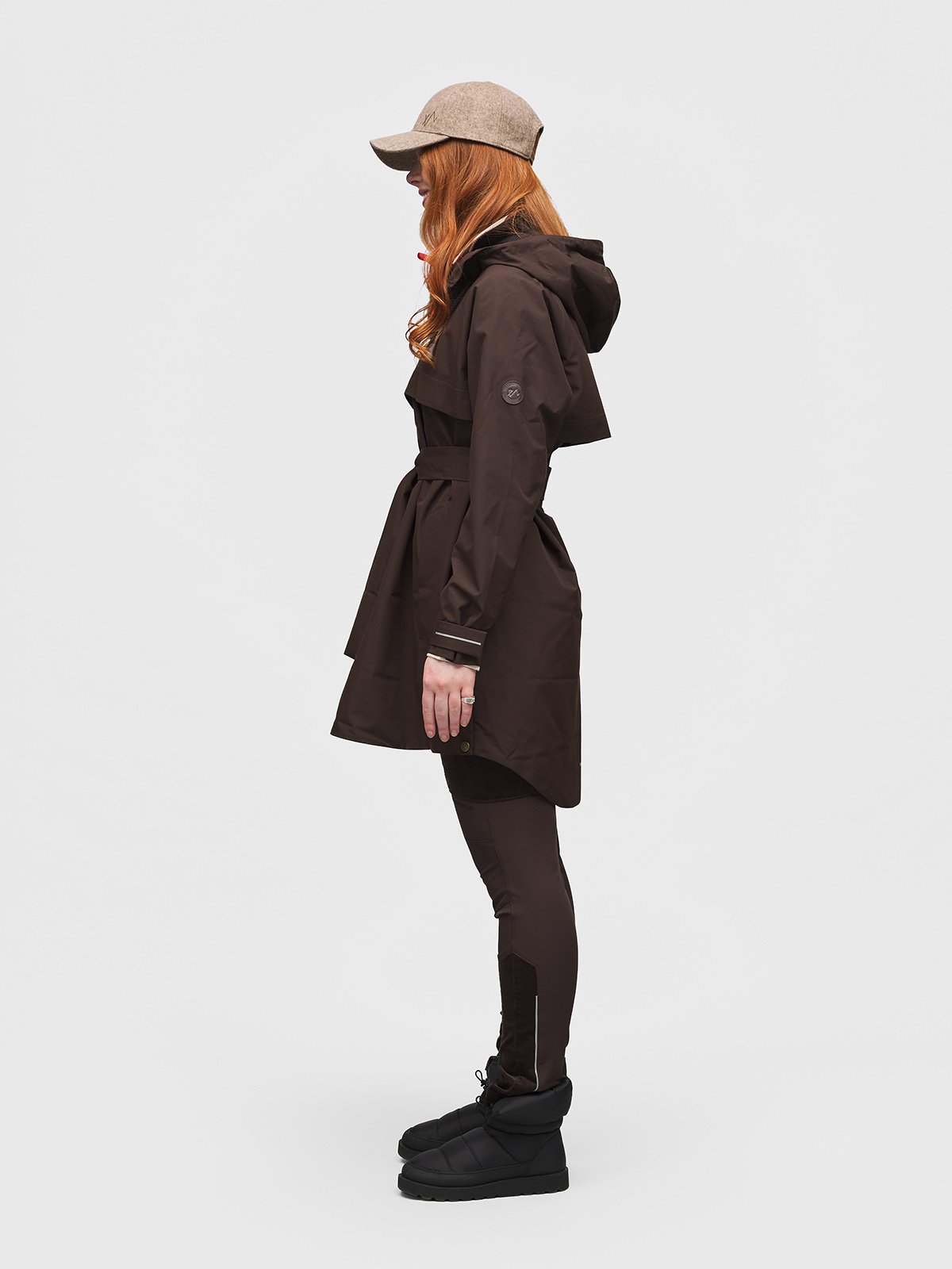 Twentyfour Legacy Saga Shell Anorak D Mørk Brun