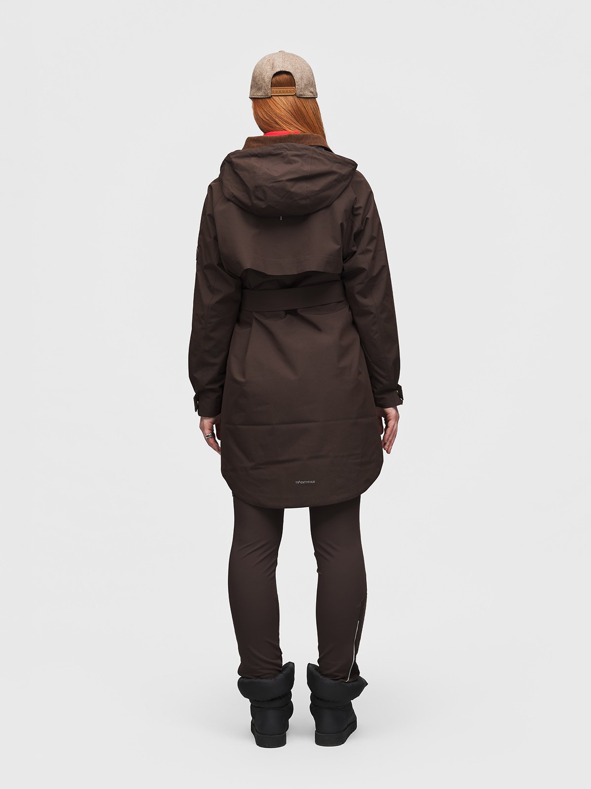 Twentyfour Legacy Saga Shell Anorak D Mørk Brun