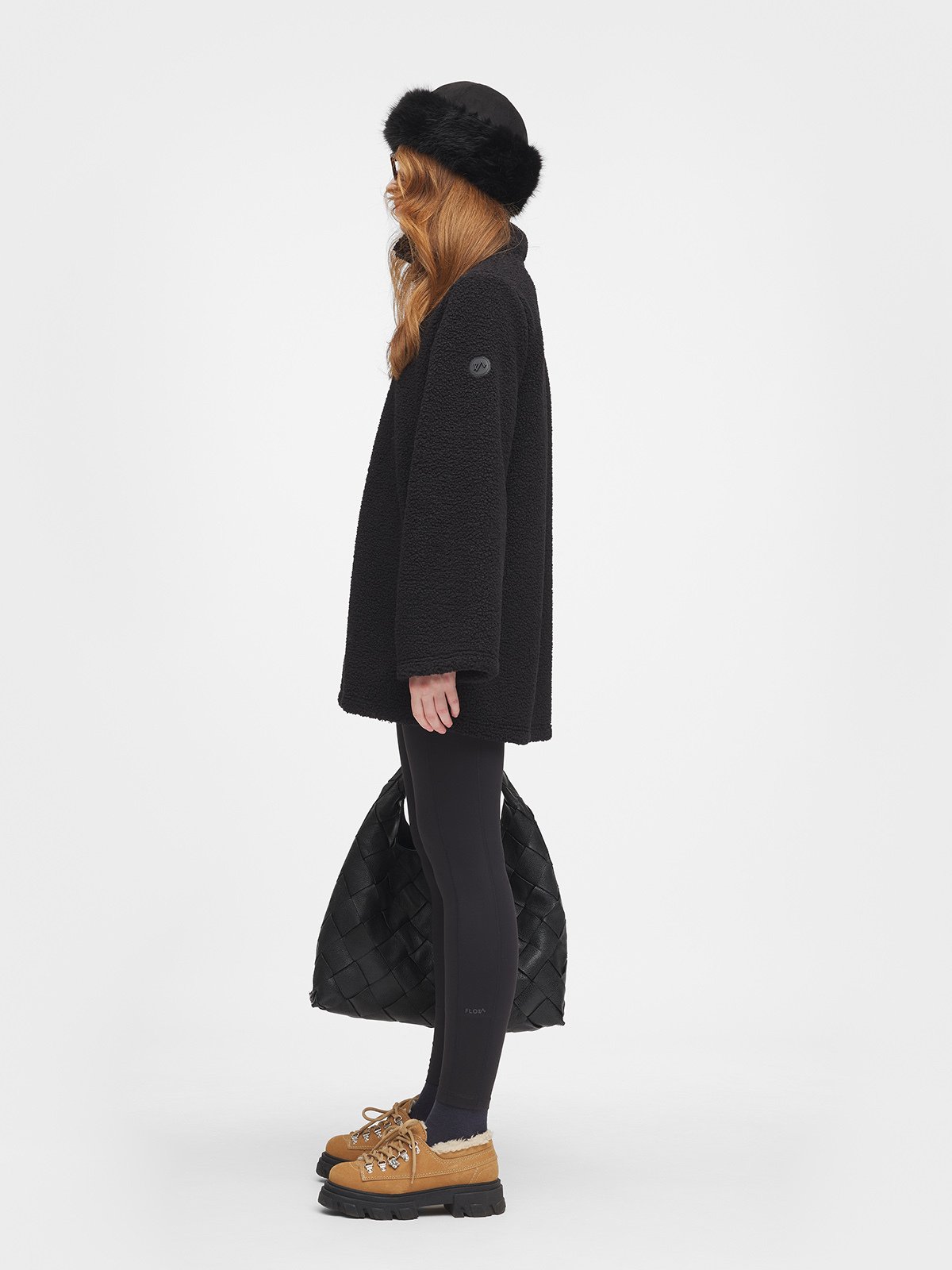Twentyfour Mode Alva Pile Jakke D Sort