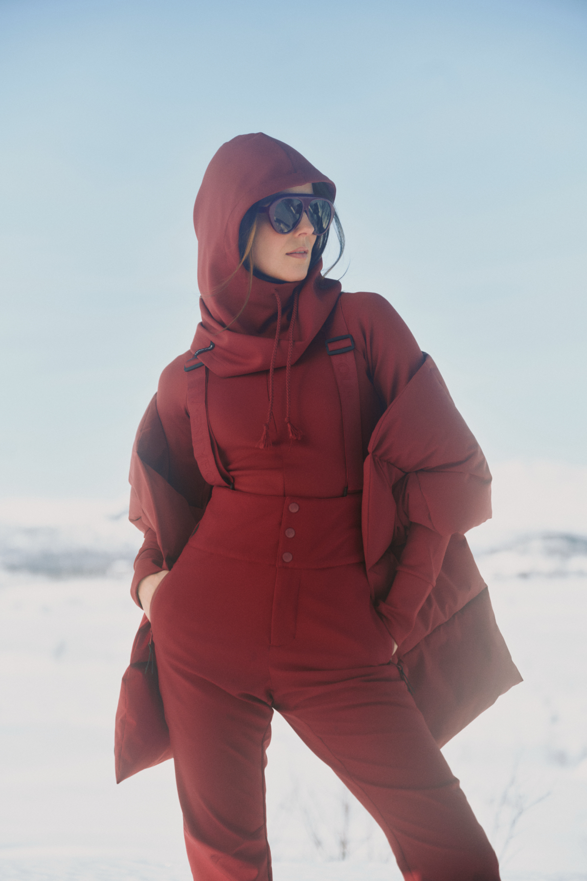 Twentyfour Nina Resort Skibukse D Tranebær