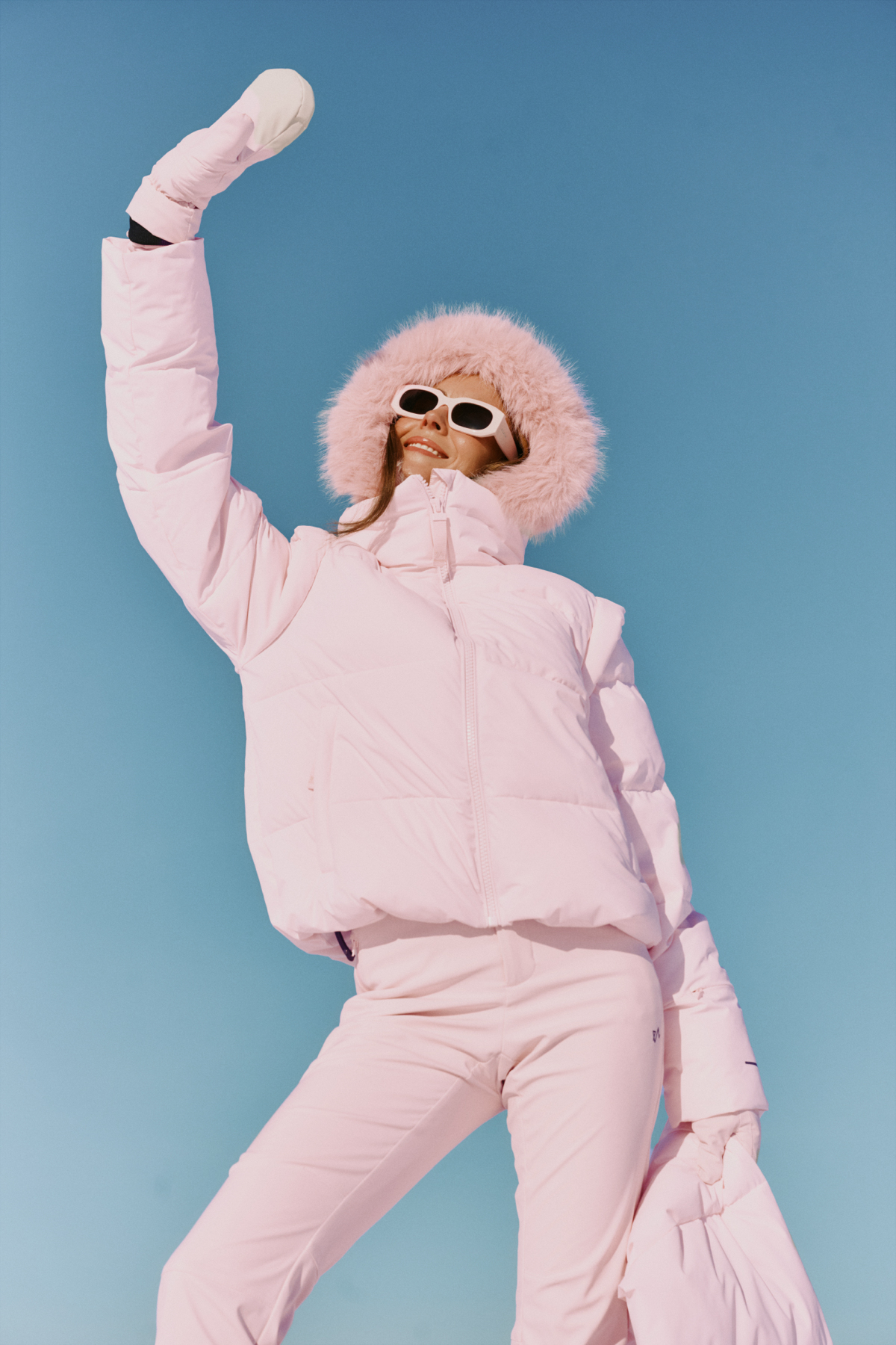 Twentyfour Nina Resort Puffer D Lys Rosa