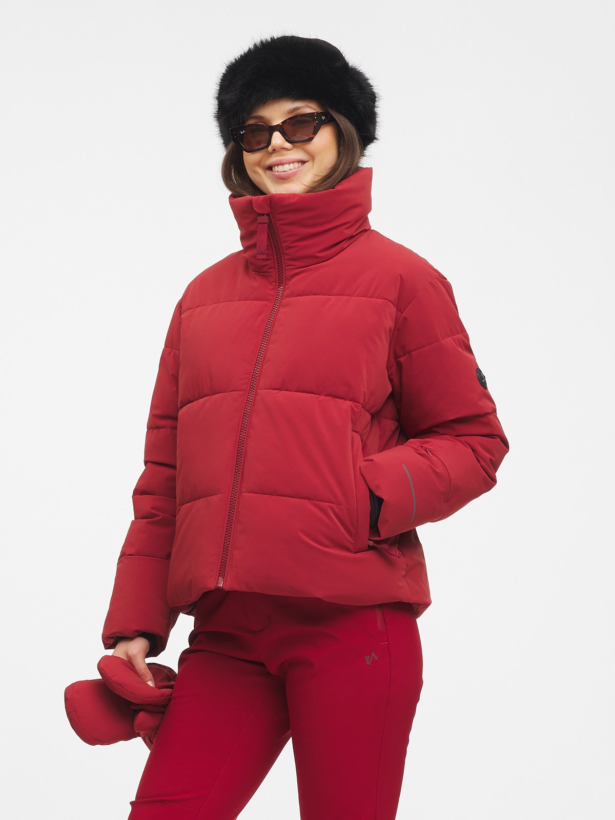 Twentyfour Nina Resort Puffer D Tranebær
