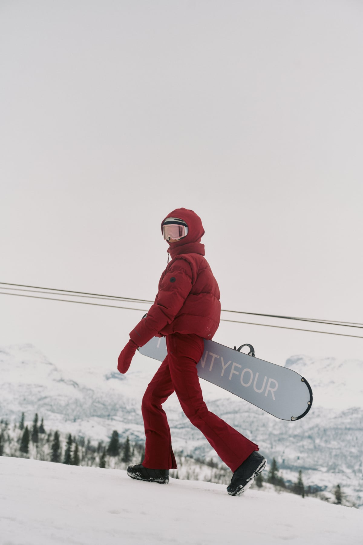 Twentyfour Nina Resort Puffer D Tranebær