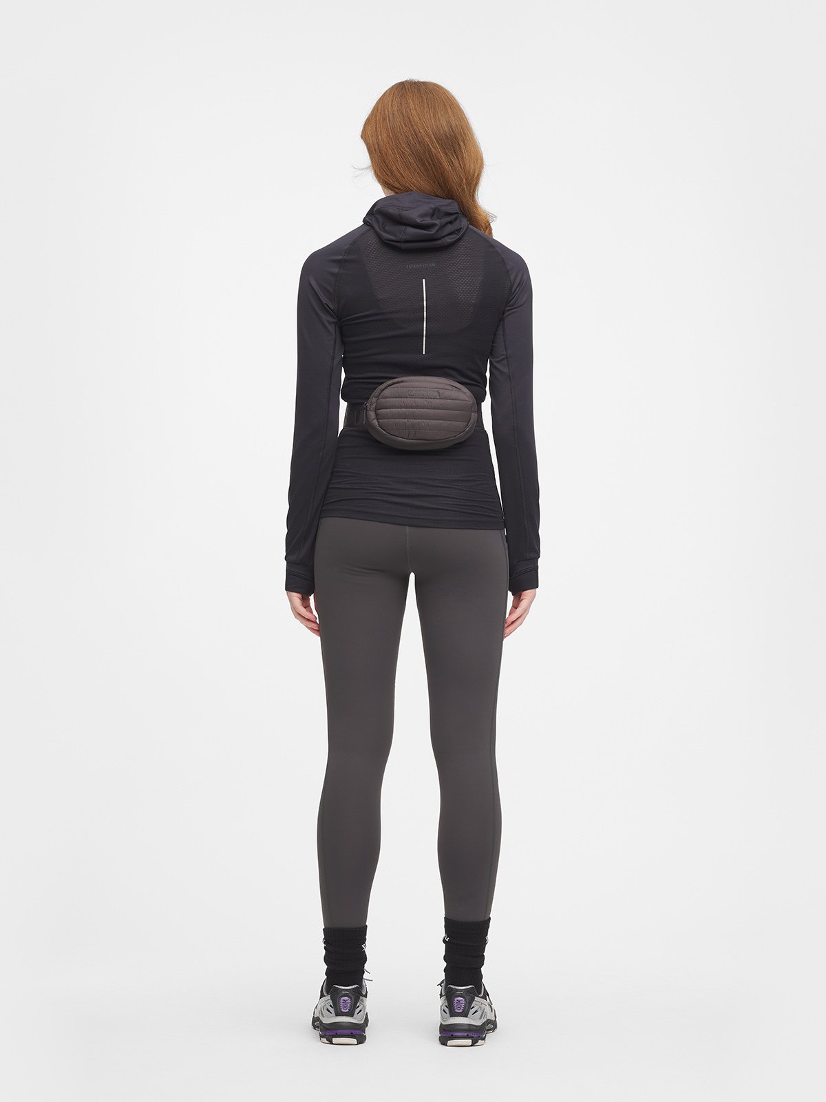 Twentyfour Flow Hooded Baselayer Top D Sort