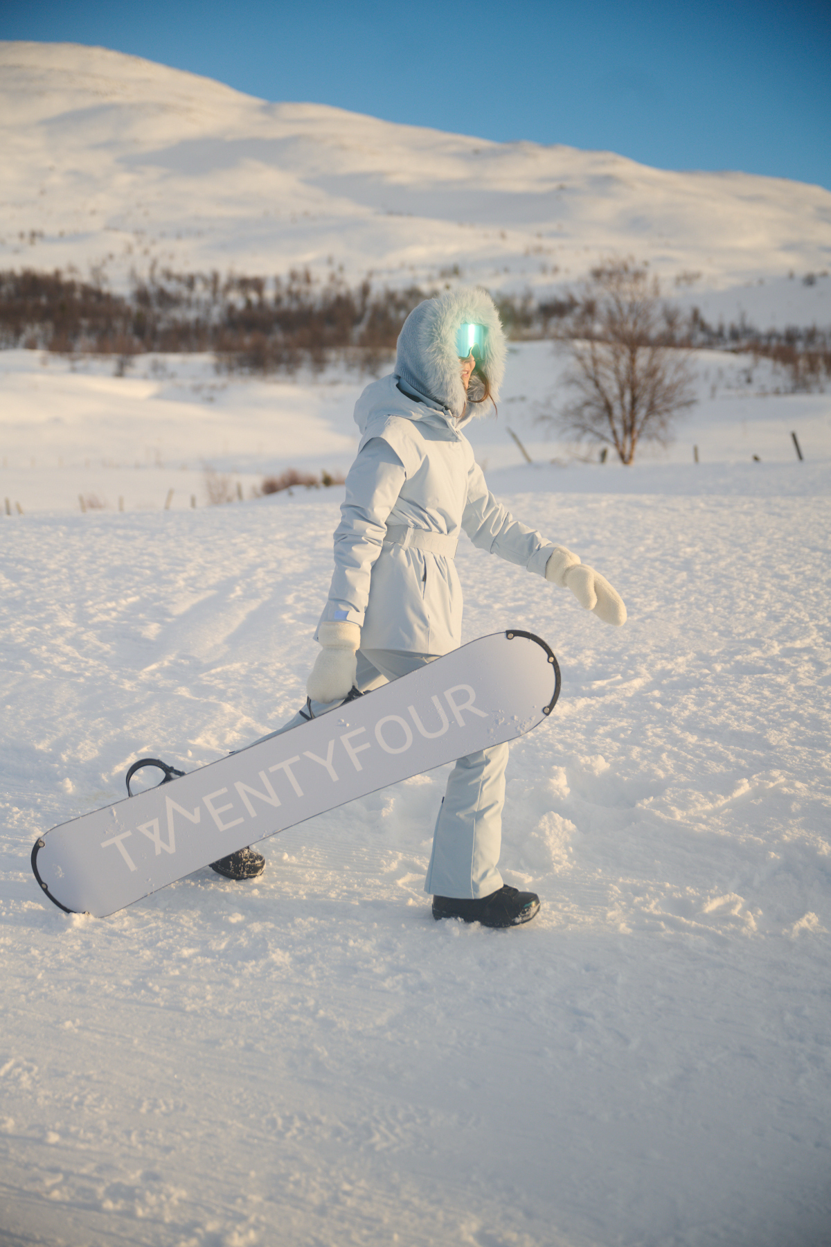 Twentyfour Nina Resort Skijakke D Lys Blå