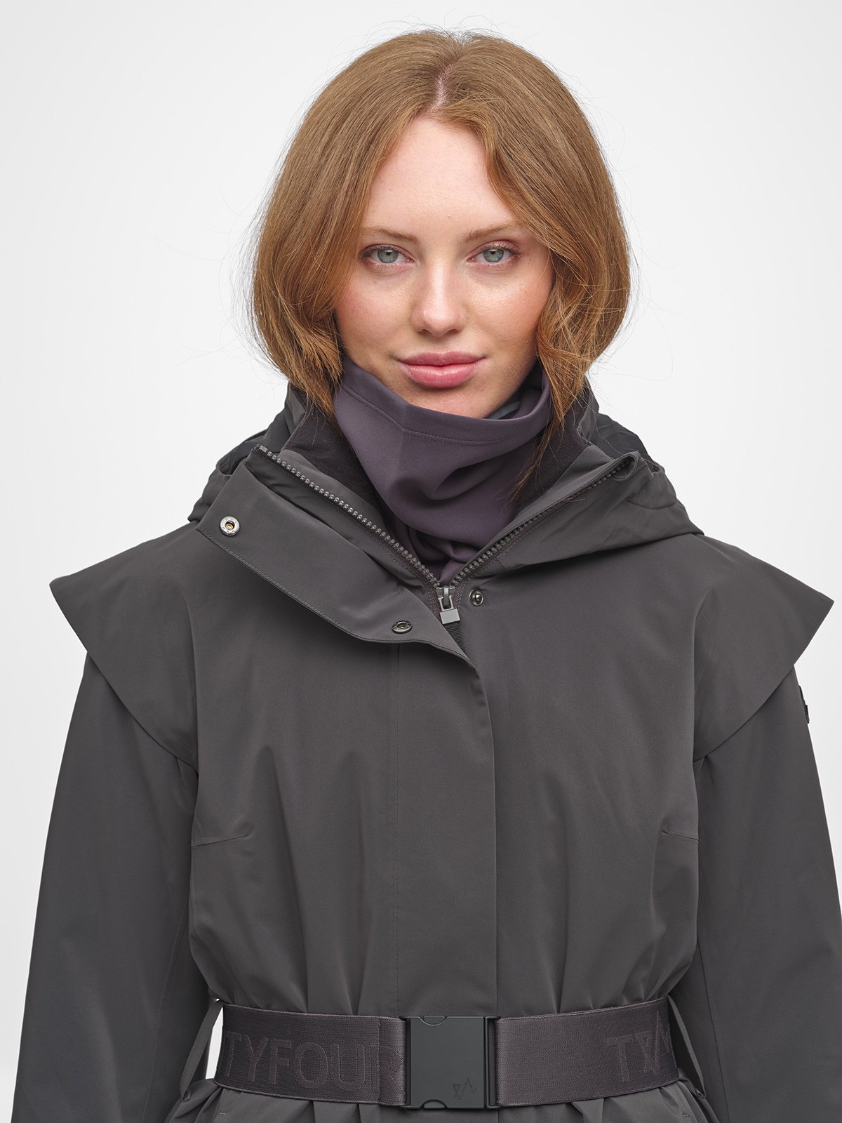 Twentyfour Nina Fleece hals Skyggesort