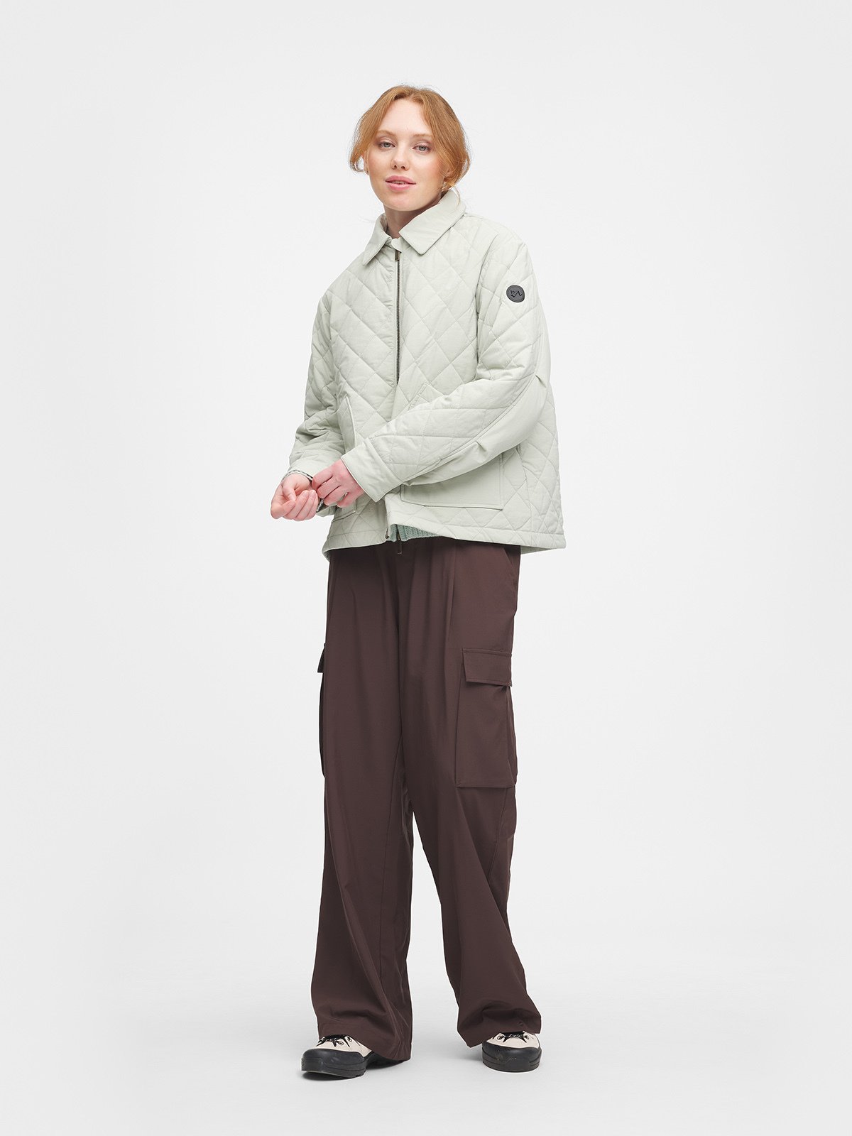 Twentyfour Marte Quilted Jakke D Støvet Mint