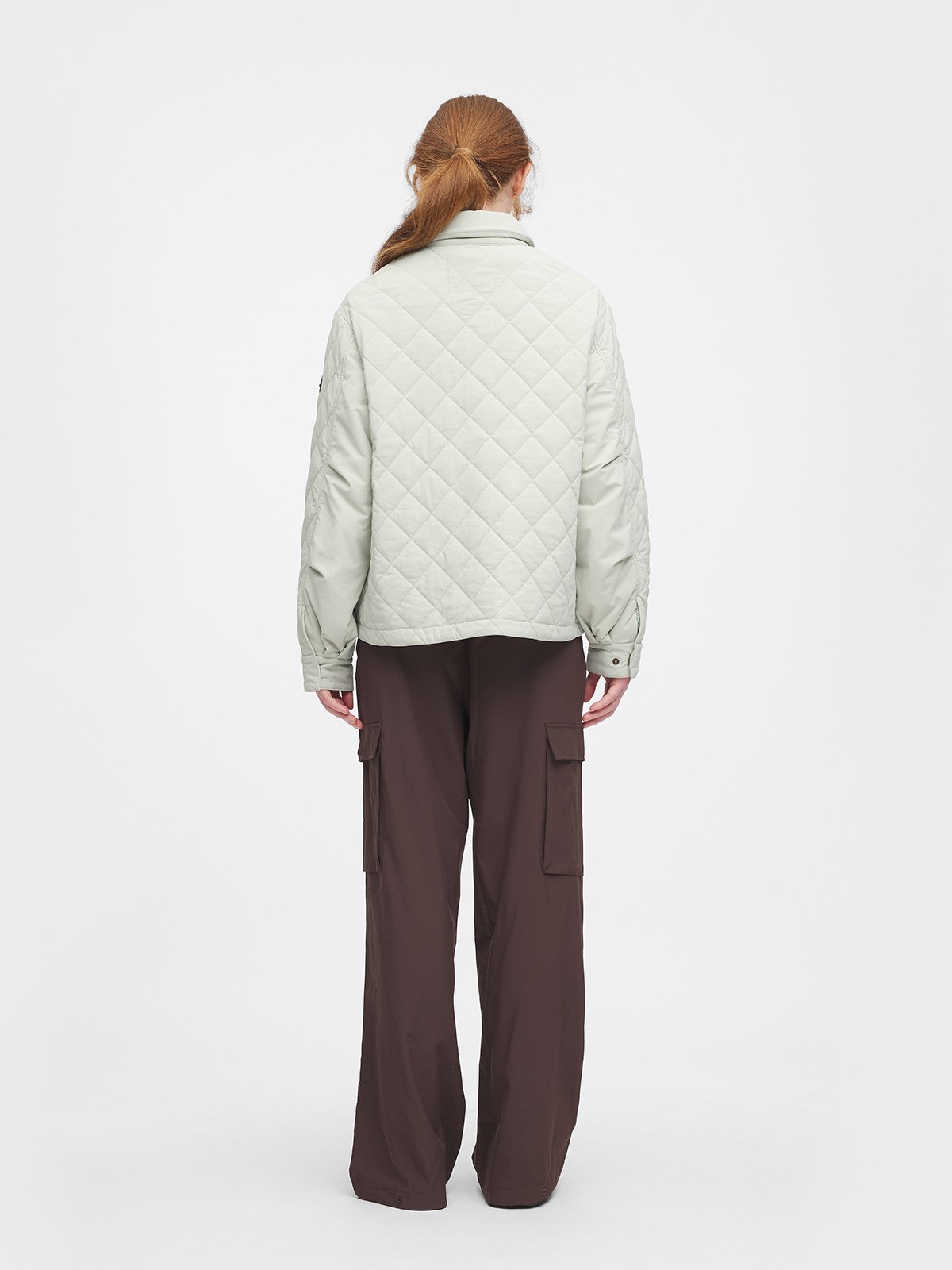 Twentyfour Marte Quilted Jakke D Støvet Mint