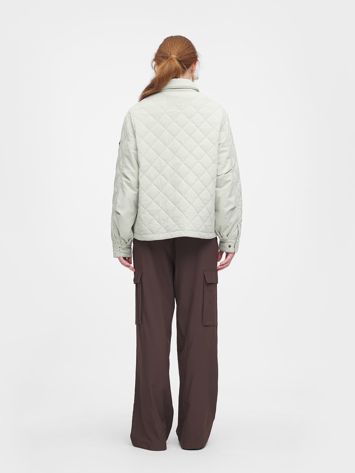 Twentyfour Marte Quilted Jakke D Støvet Mint