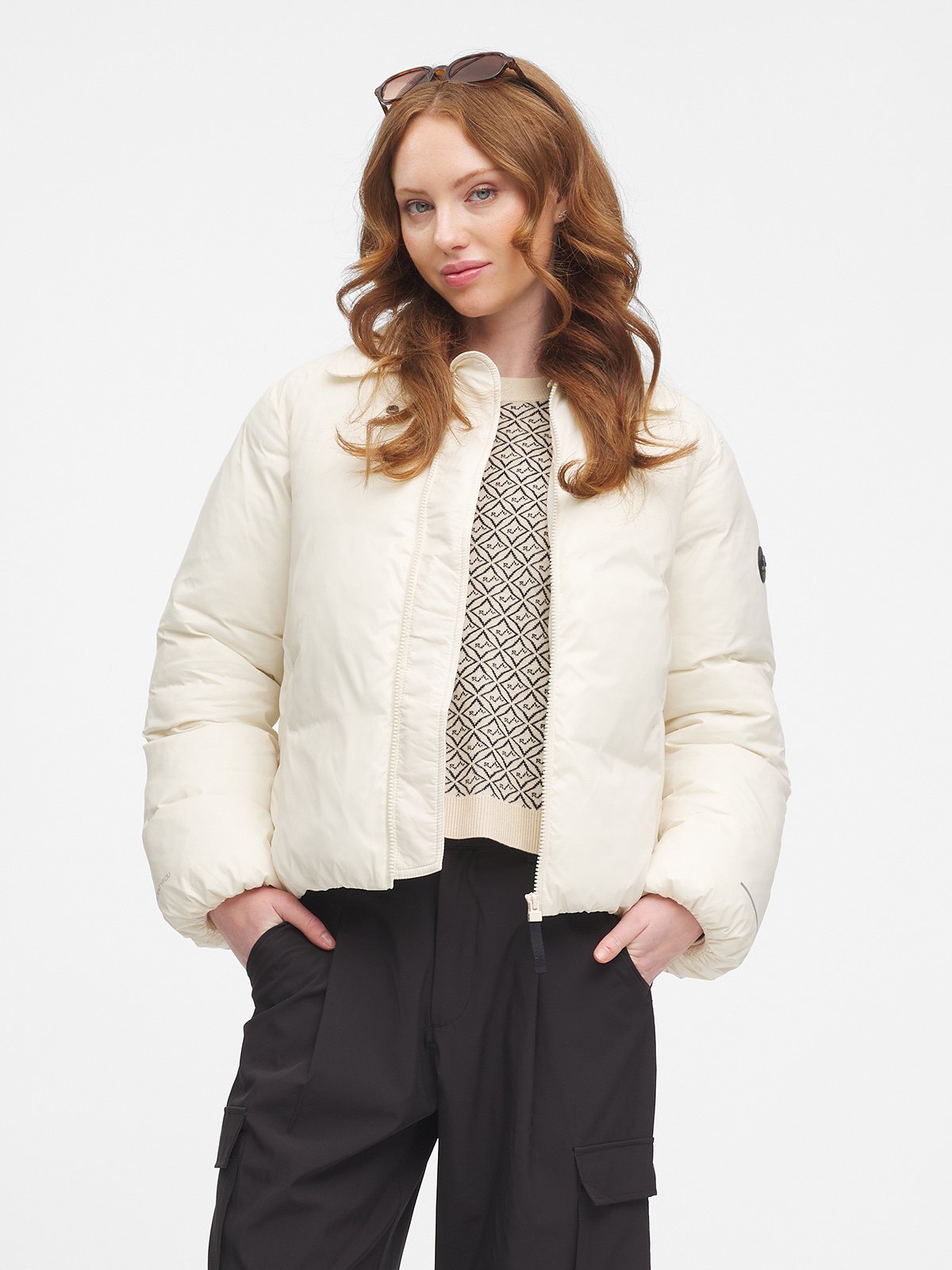 Twentyfour Mode Flex Warm Jakke D Gråhvit