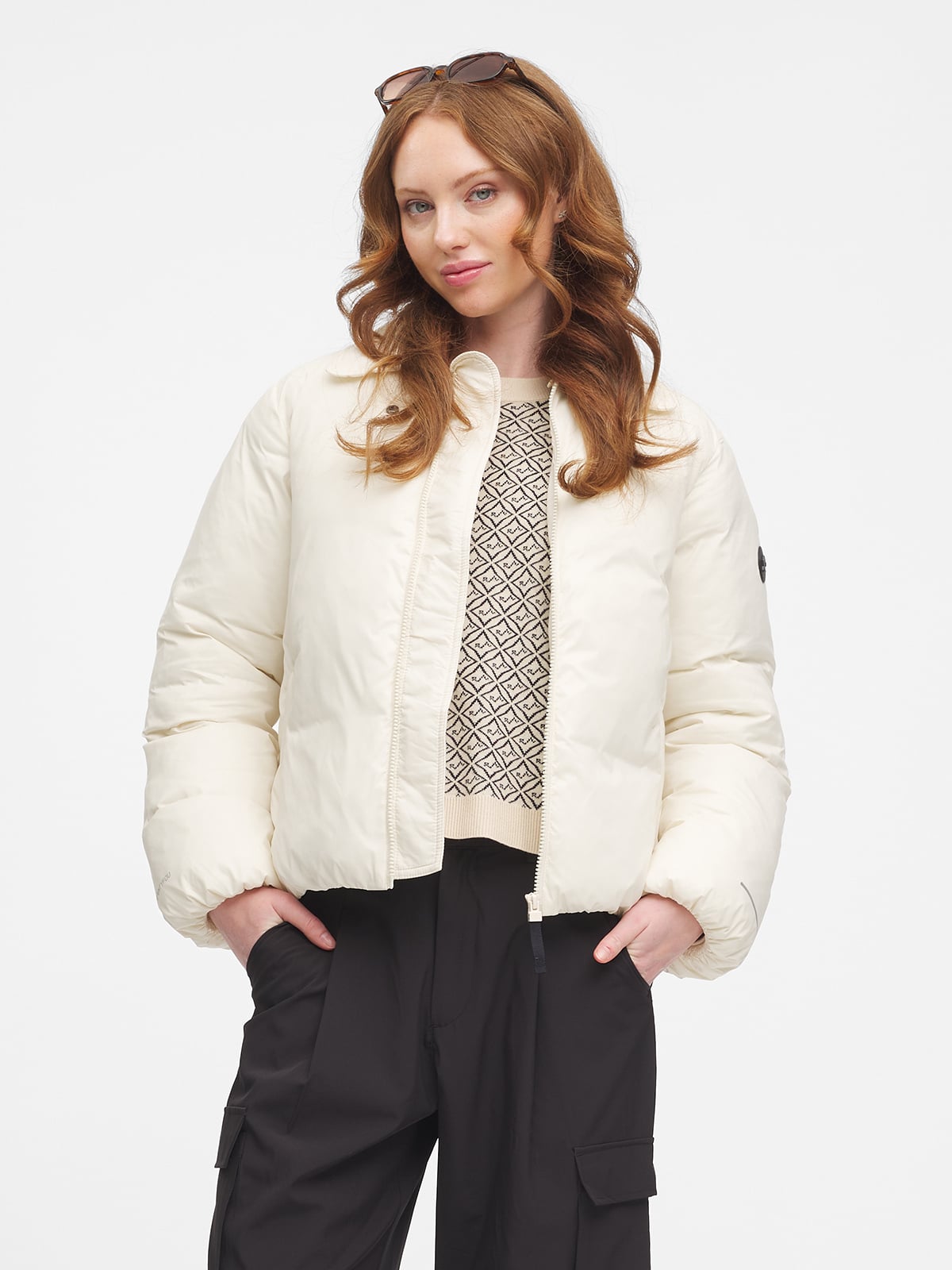 Twentyfour Mode Flex Warm Jakke D Gråhvit