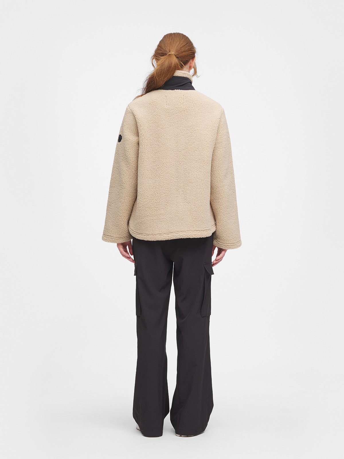 Twentyfour Popsi Pile Jakke D Beige/Sort