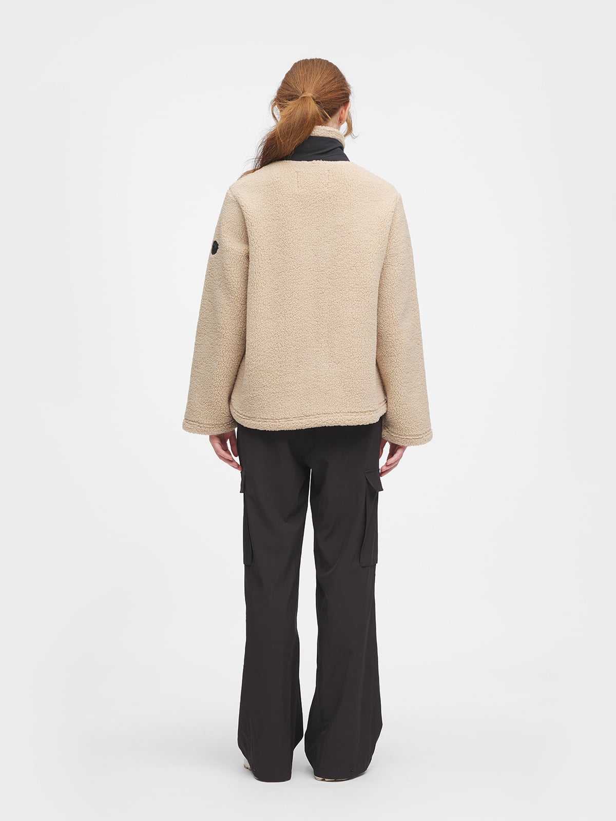 Twentyfour Popsi Pile Jakke D Beige/Sort