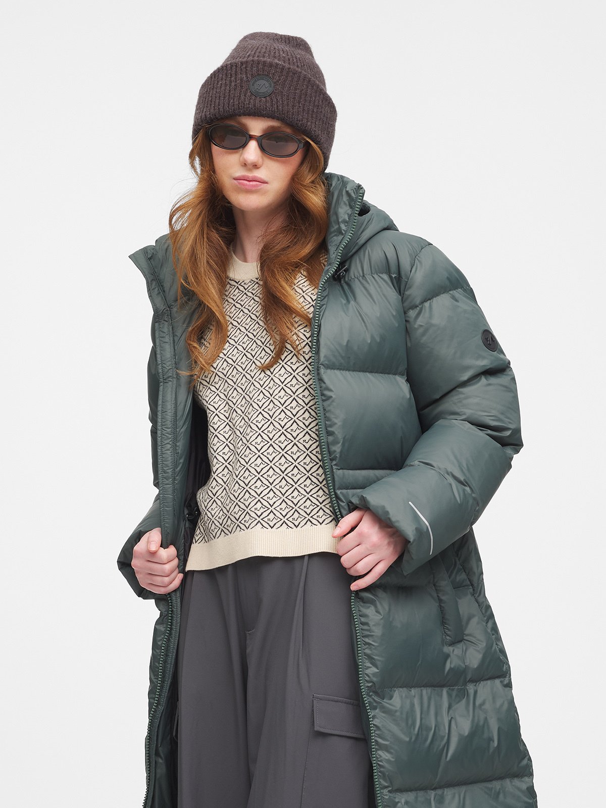 Twentyfour Mode Vivi Parkas D Dyp Grønn