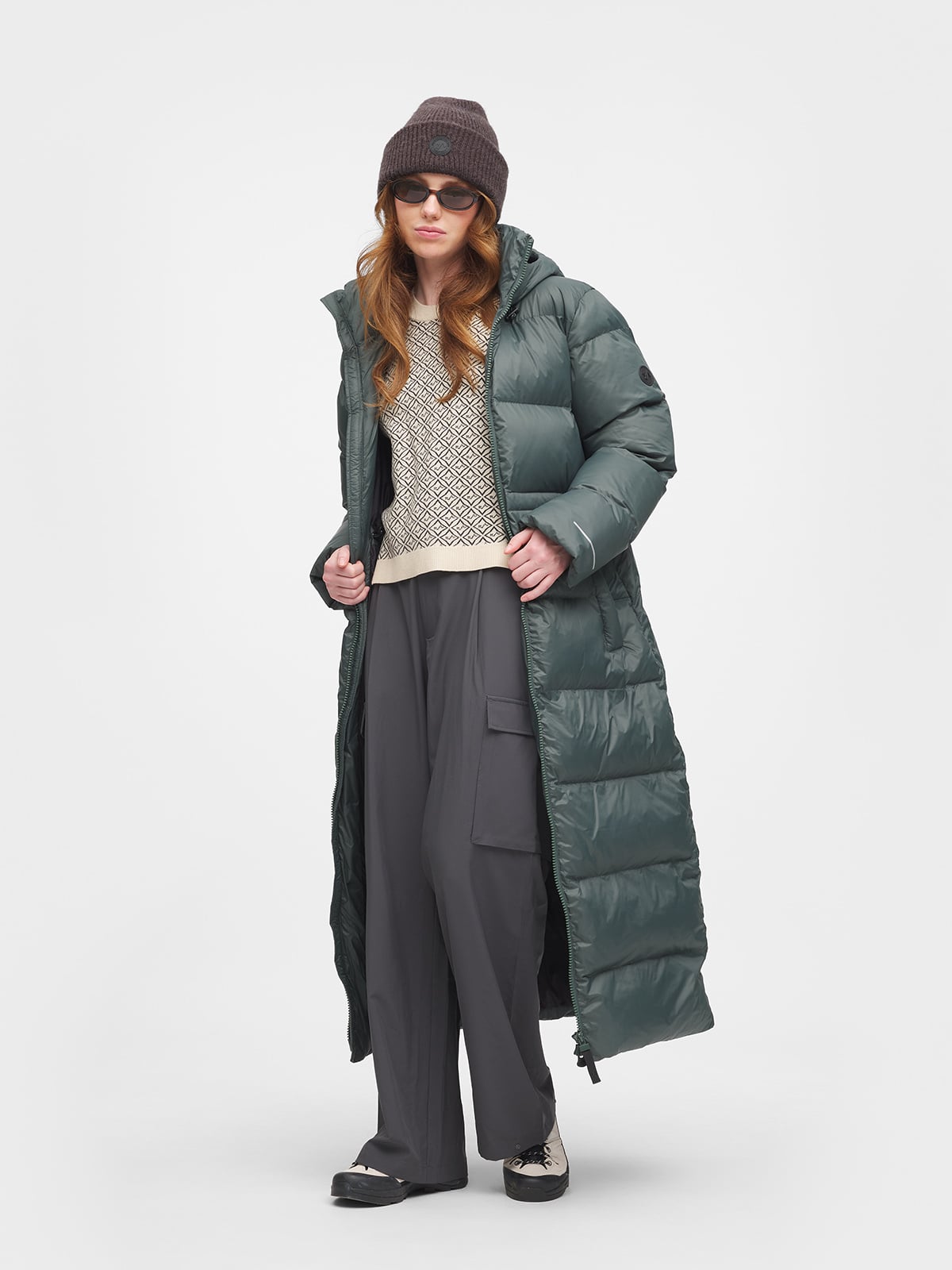 Twentyfour Mode Vivi Parkas D Dyp Grønn