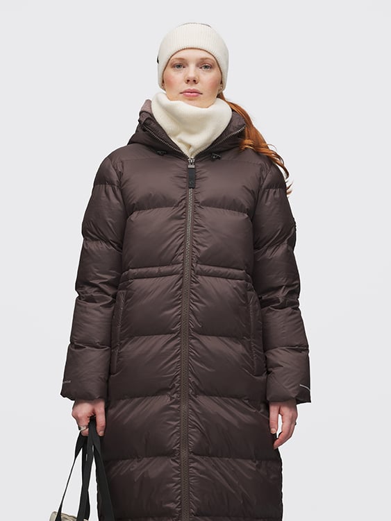 Twentyfour Mode Vivi Parkas D Mørk Brun