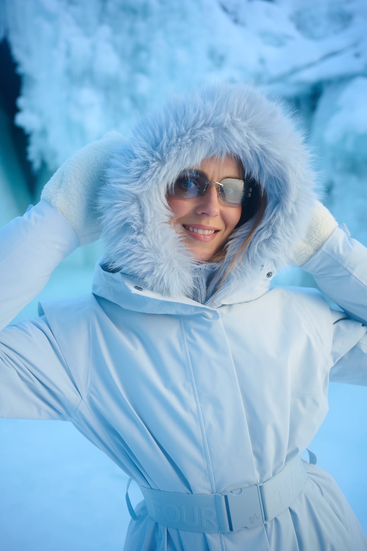 Twentyfour Nina Resort Balaclava Lys Blå