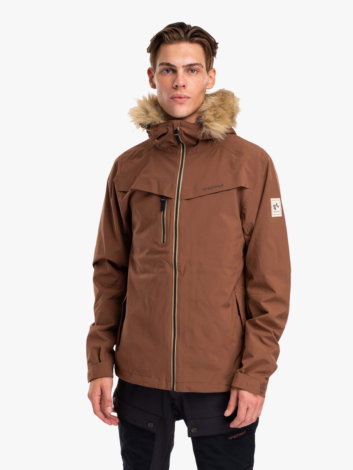 Twentyfour Finse 2.0 2-Lags Jakke H Mokka