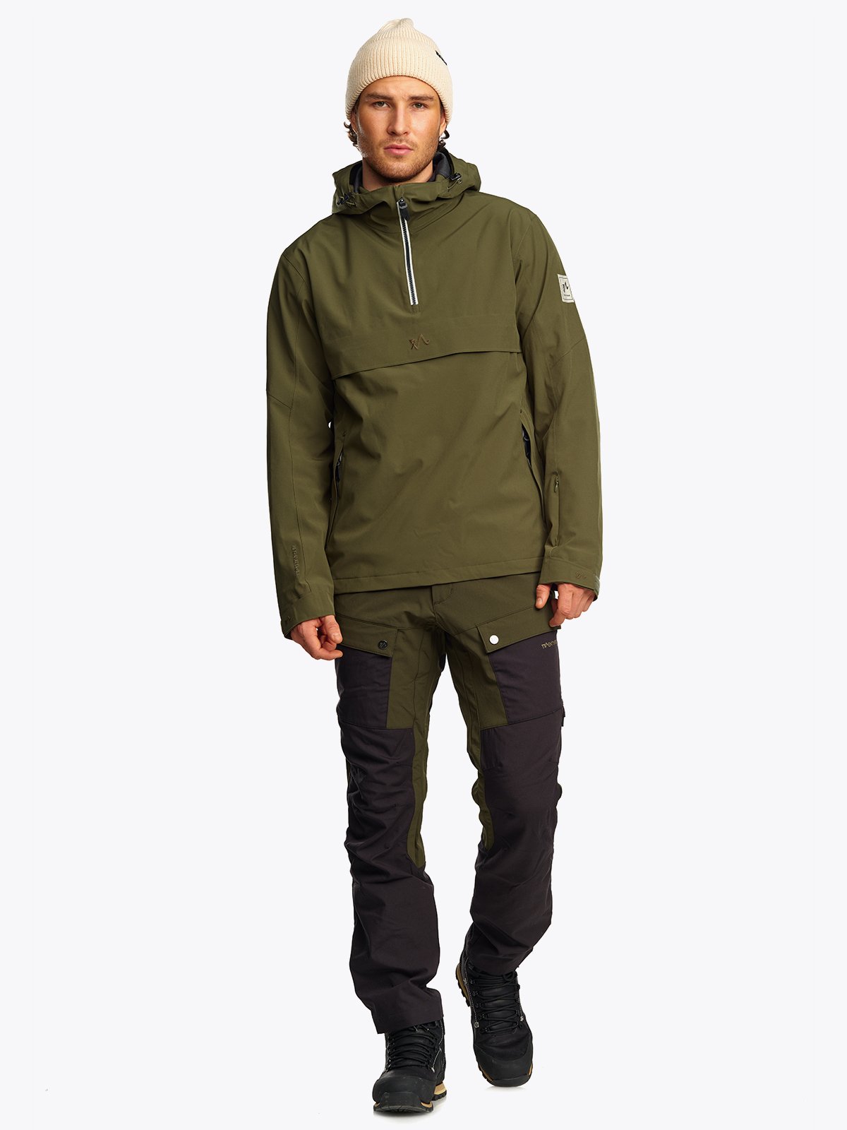 Twentyfour Finse 2.0 2-Lags Anorakk H M Oliven