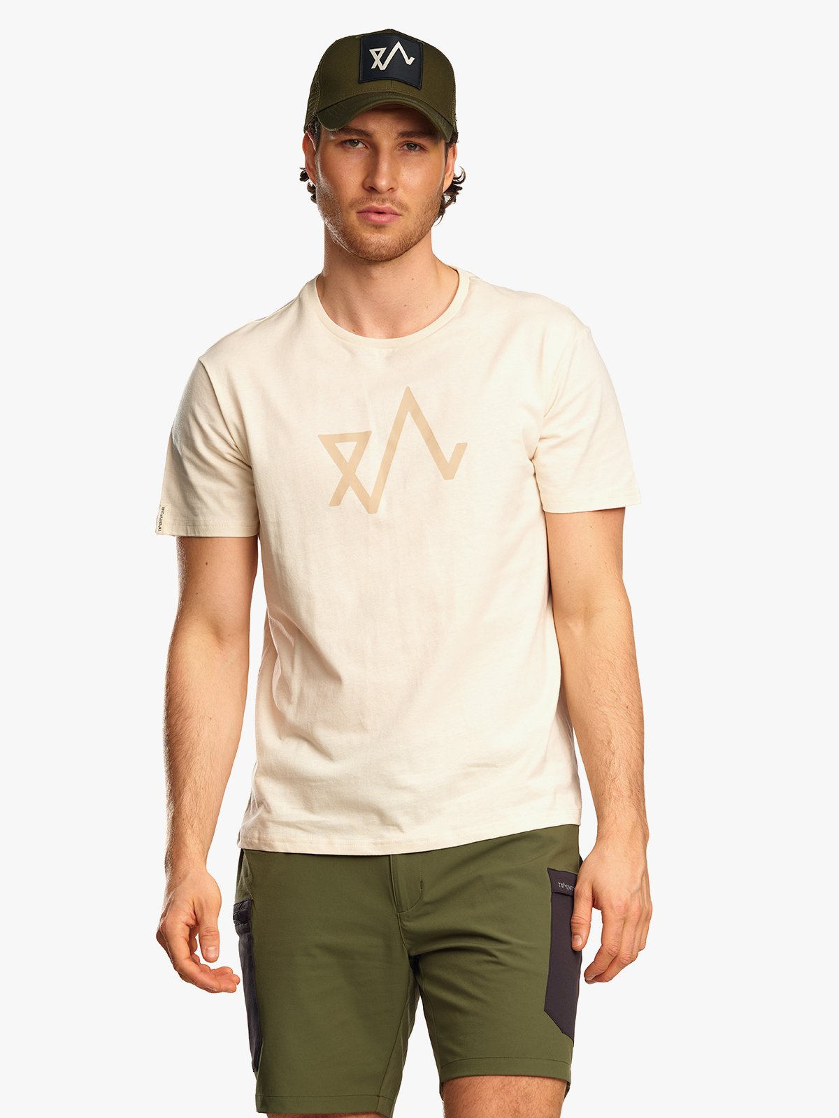 Twentyfour Logo T-skjorte H Gråhvit