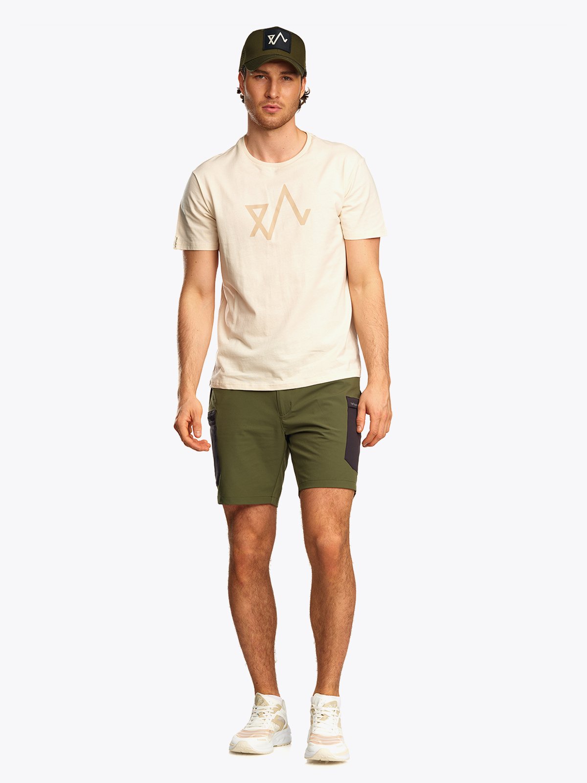 Twentyfour Logo T-skjorte H Gråhvit