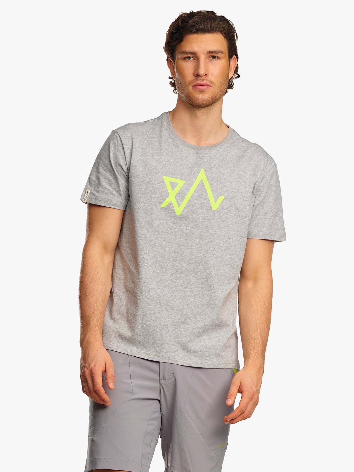 Twentyfour Logo T-skjorte H Lys Grå M