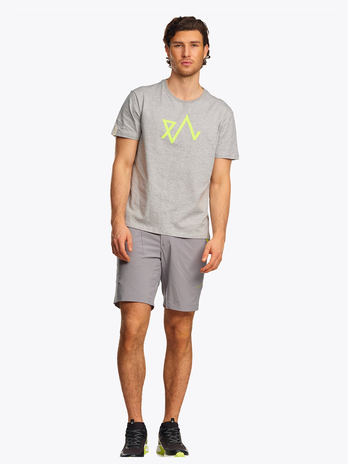 Twentyfour Logo T-skjorte H Lys Grå M