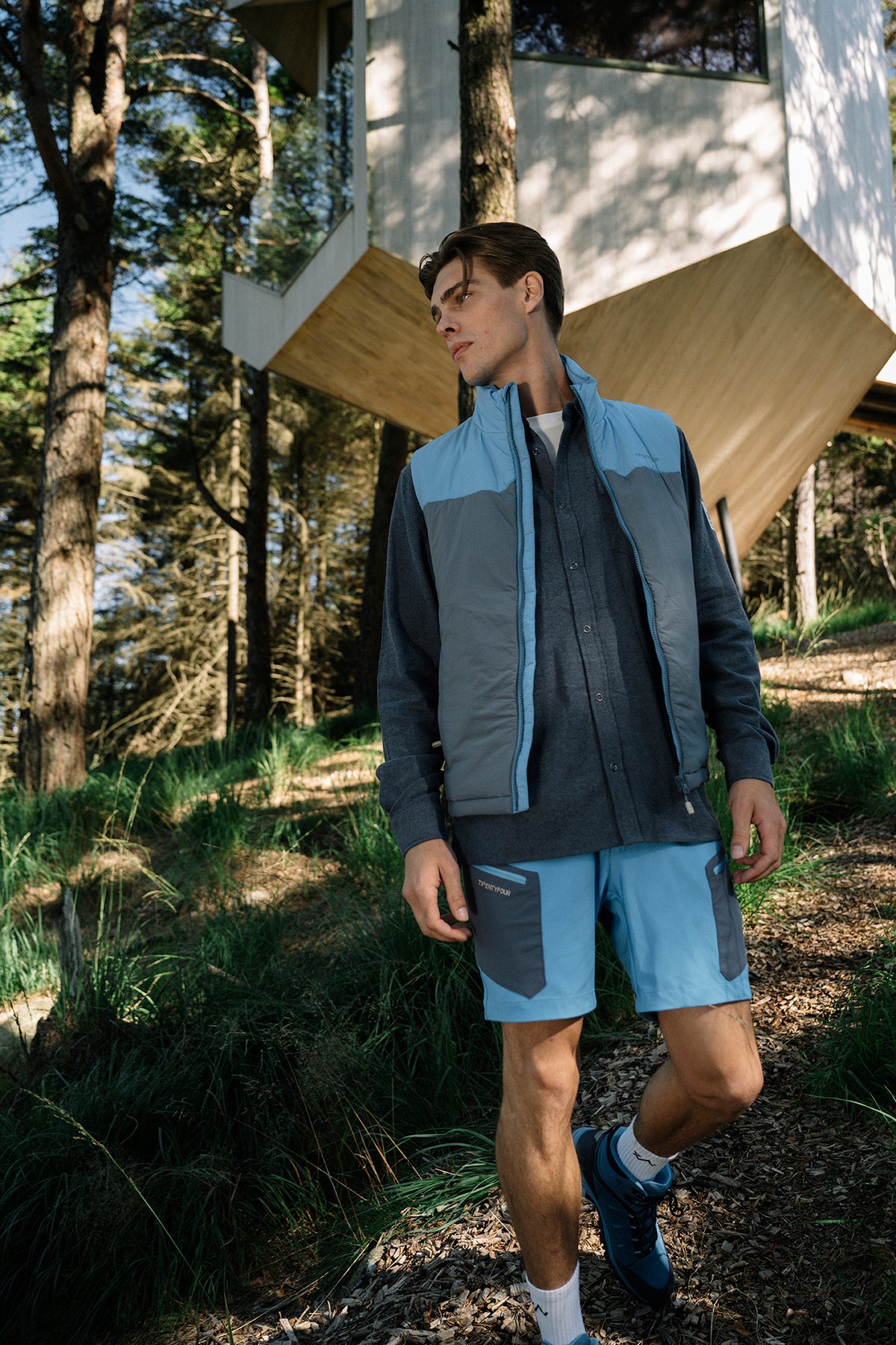 Twentyfour 1222 Thermo Vest H Skiferblå