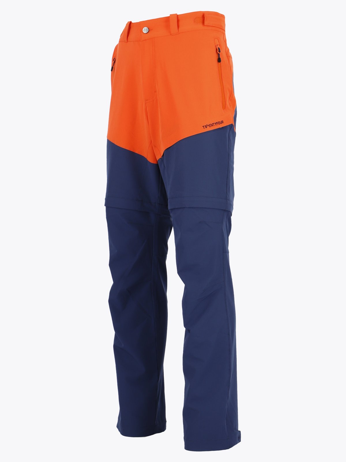 Twentyfour Flåm Zip Off bukse H Rødorange