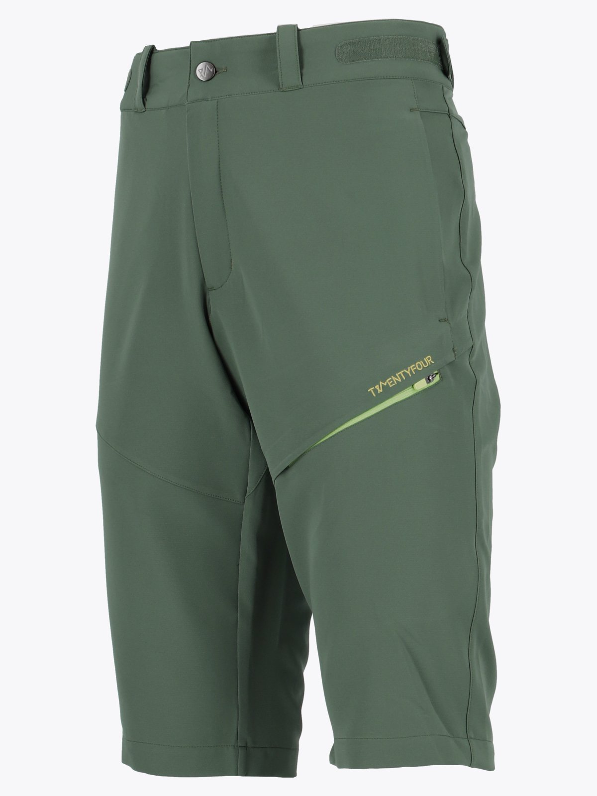 Twentyfour Flåm 2.0 LS Lang Shorts H Mellomgrønn