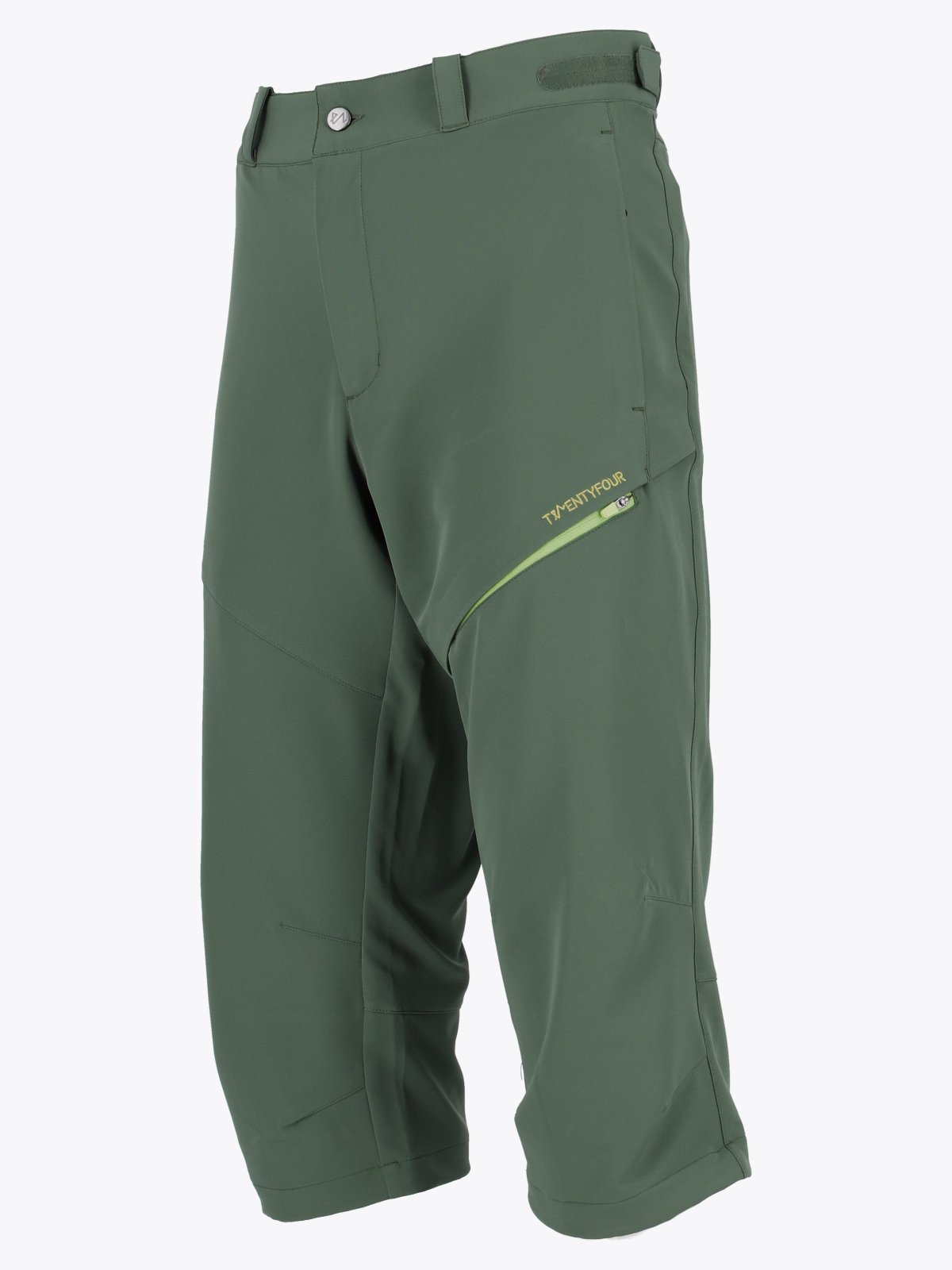 Twentyfour Flåm 2.0 LS 3/4 Bukse H Mellomgrønn